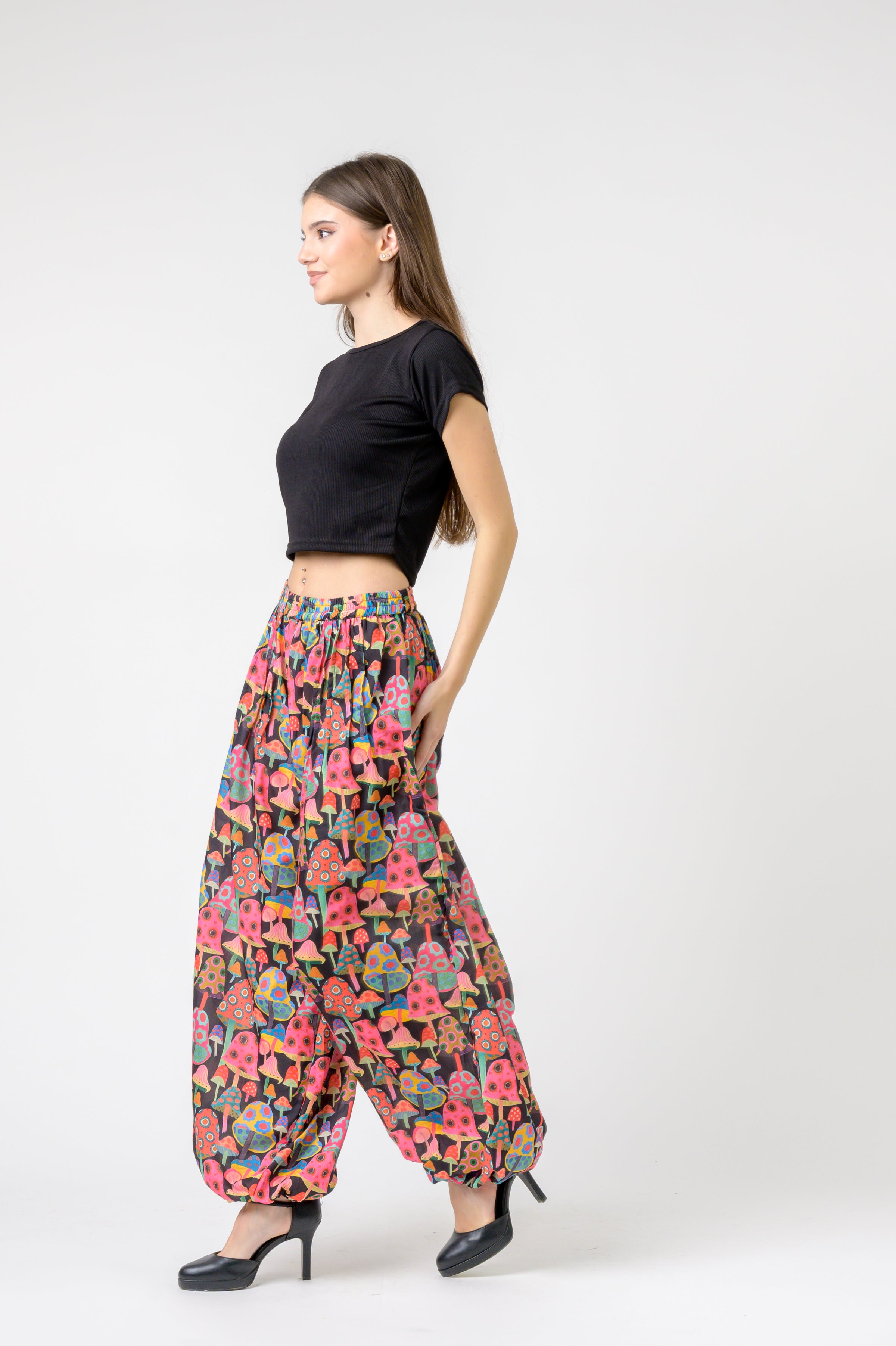 Rhea Festive Mushroom Pants