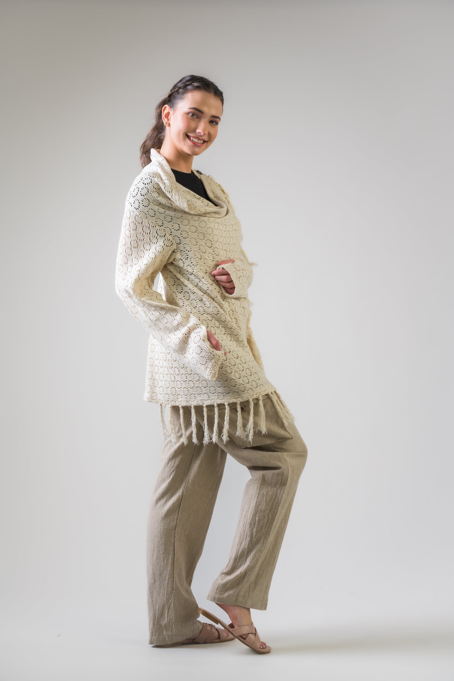 Rhea Pattern Style Sweater