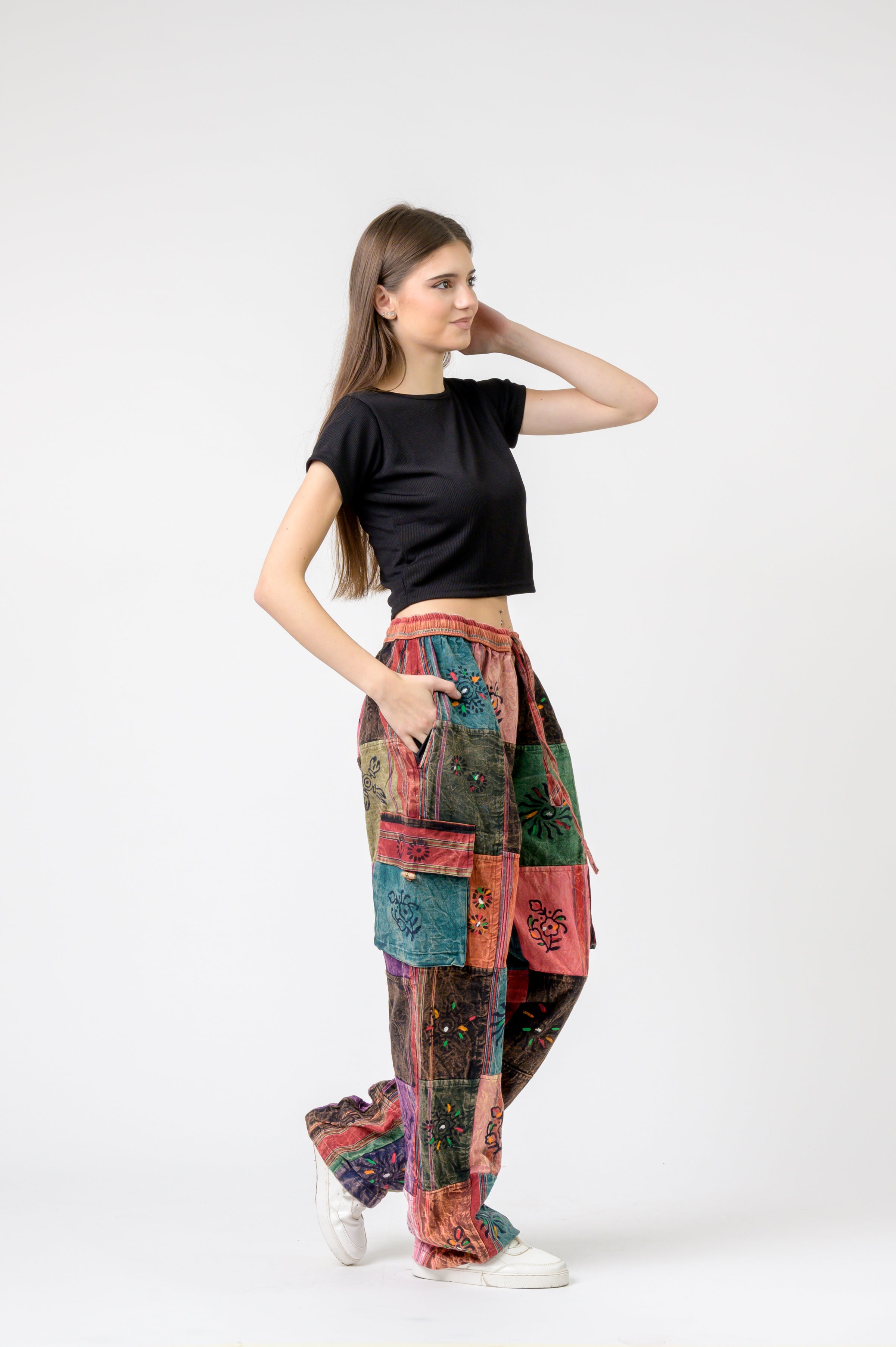 Quilt Cargo Pants (Assorted)