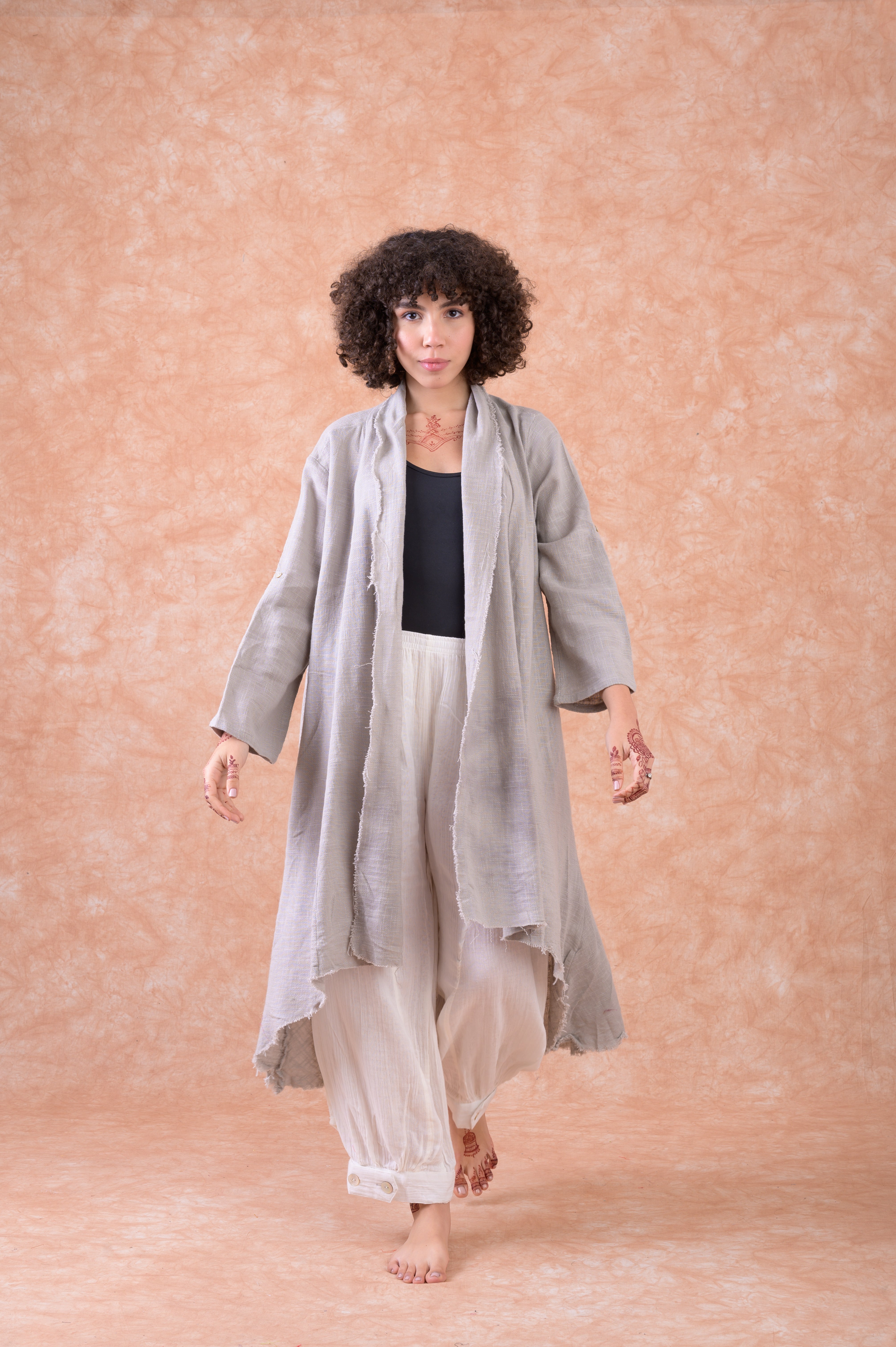 Rhea Cotton Robe