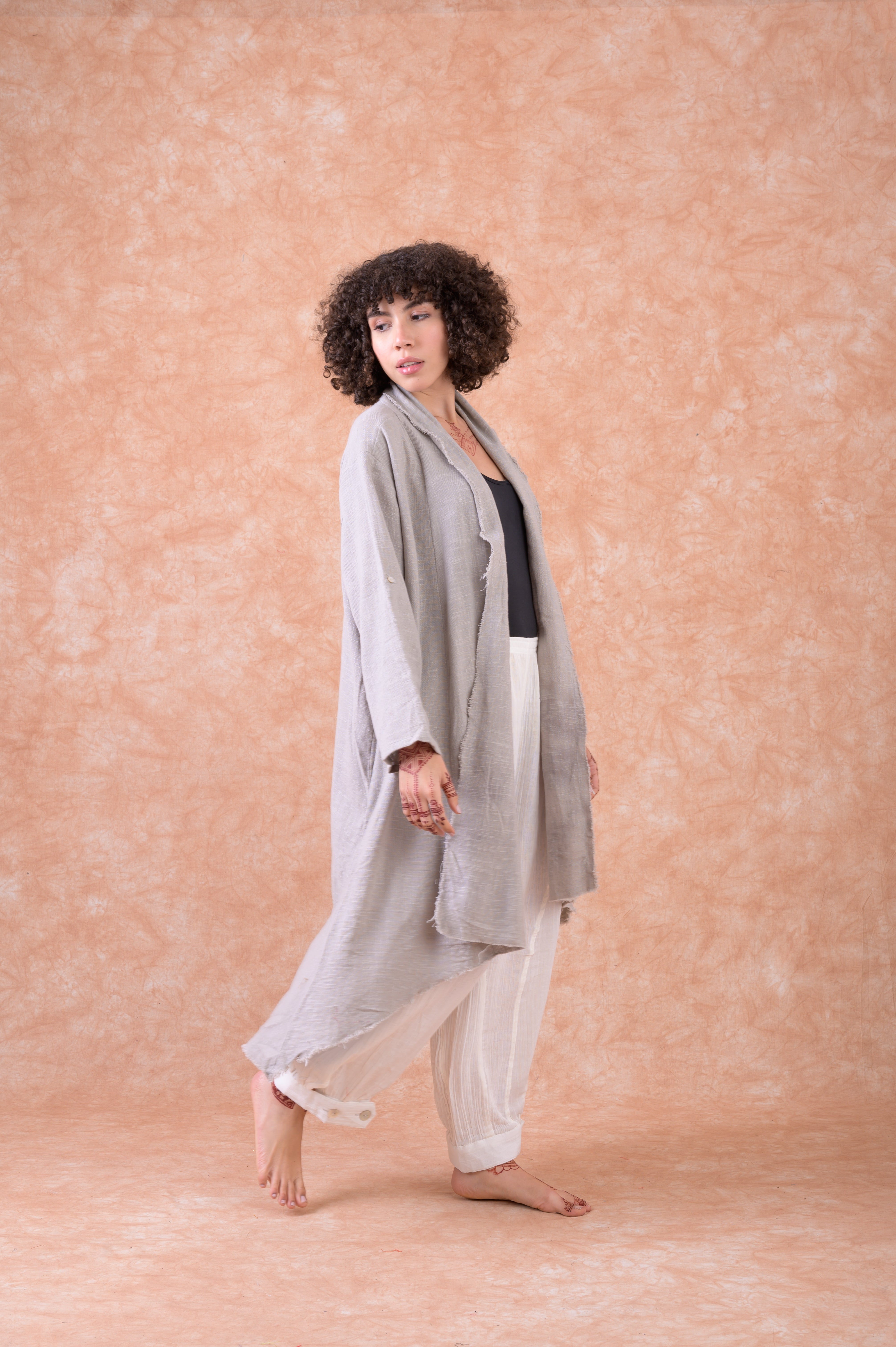 Rhea Cotton Robe