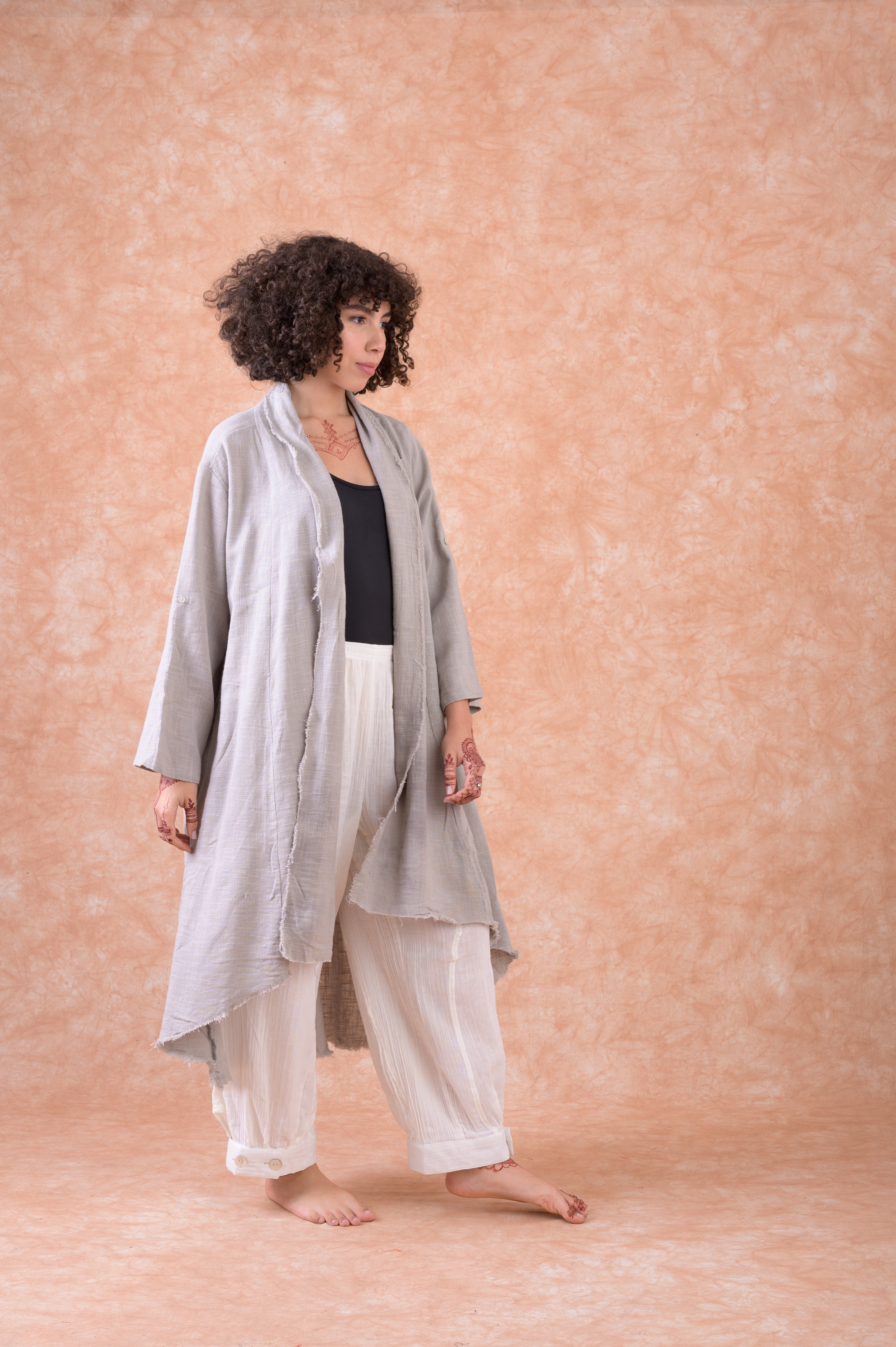 Rhea Cotton Robe