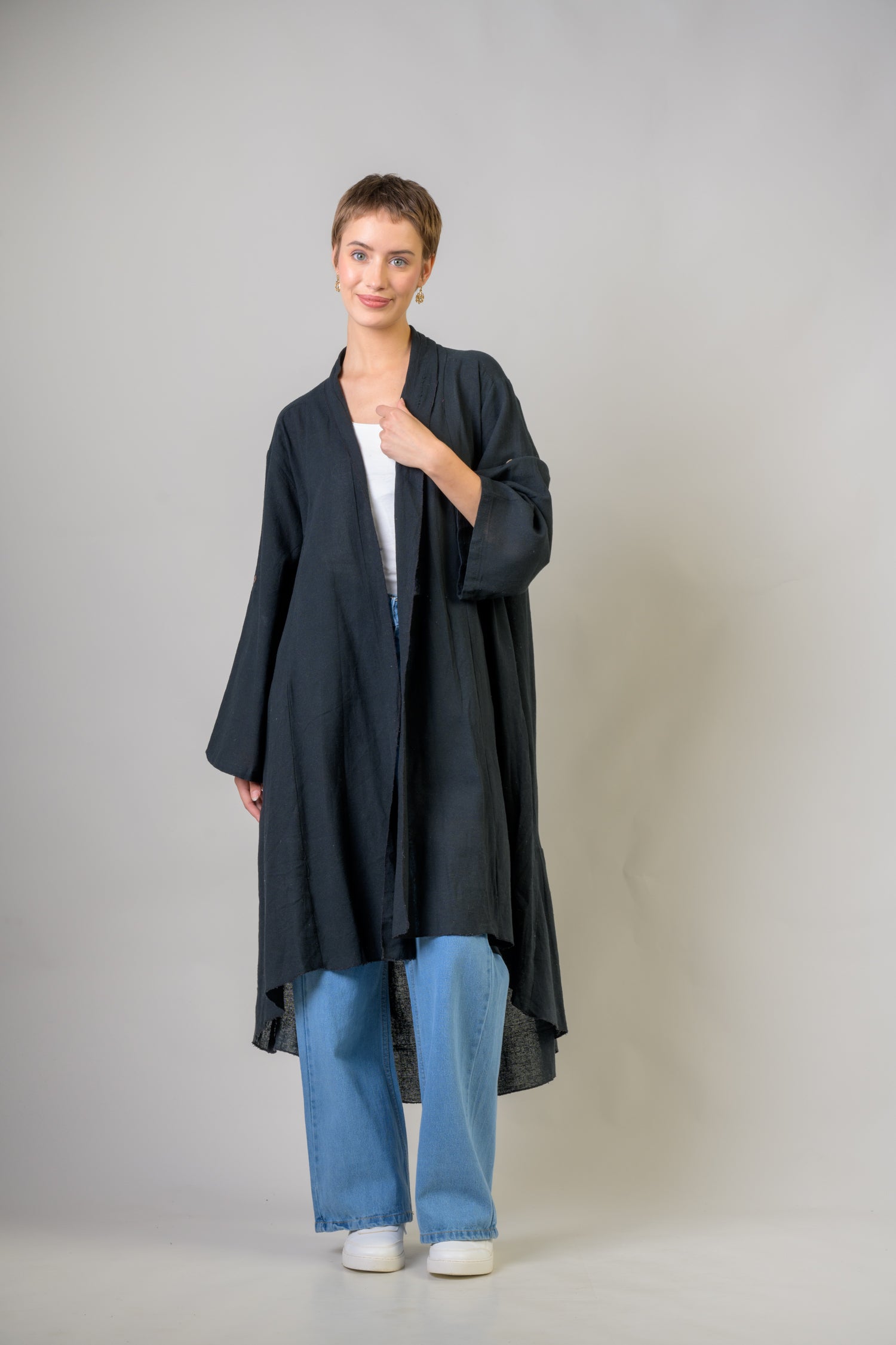 Rhea Slub Duster Assorted / One Size