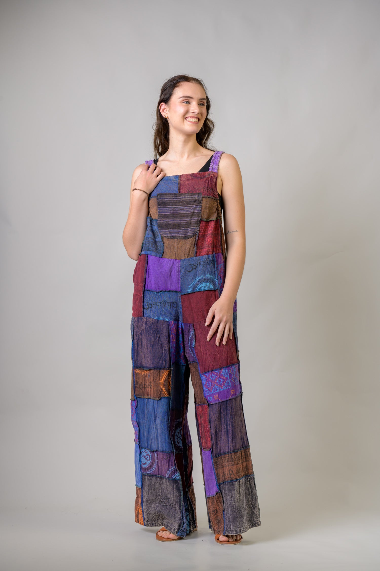 Rhea Patch Pattern Jumper