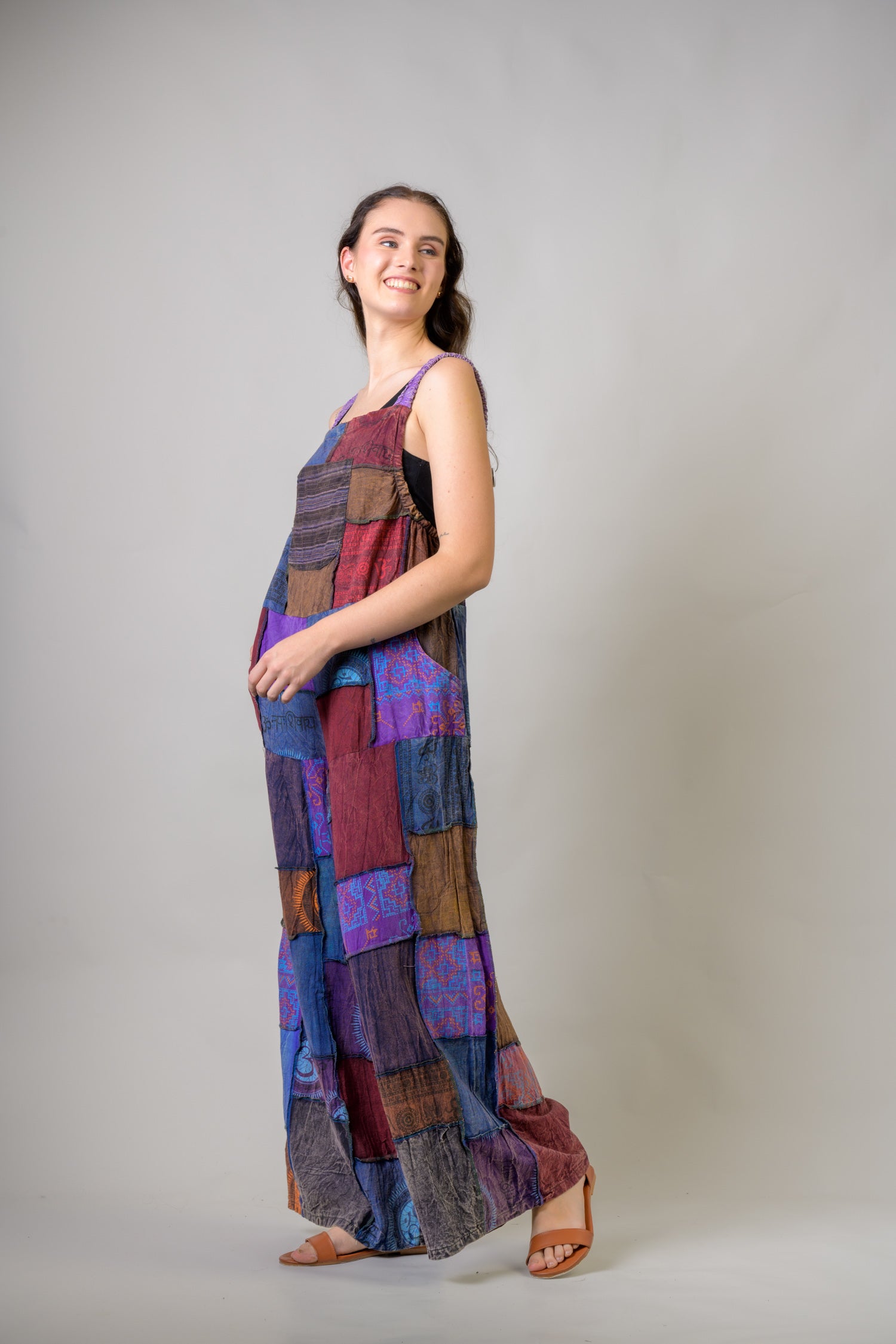 Rhea Patch Pattern Jumper