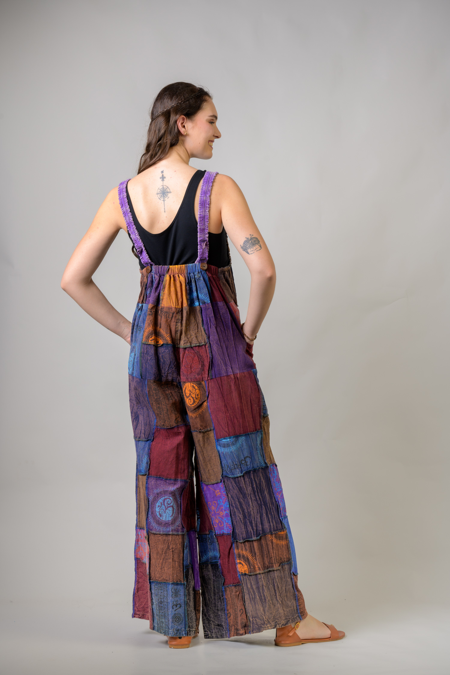 Rhea Patch Pattern Jumper