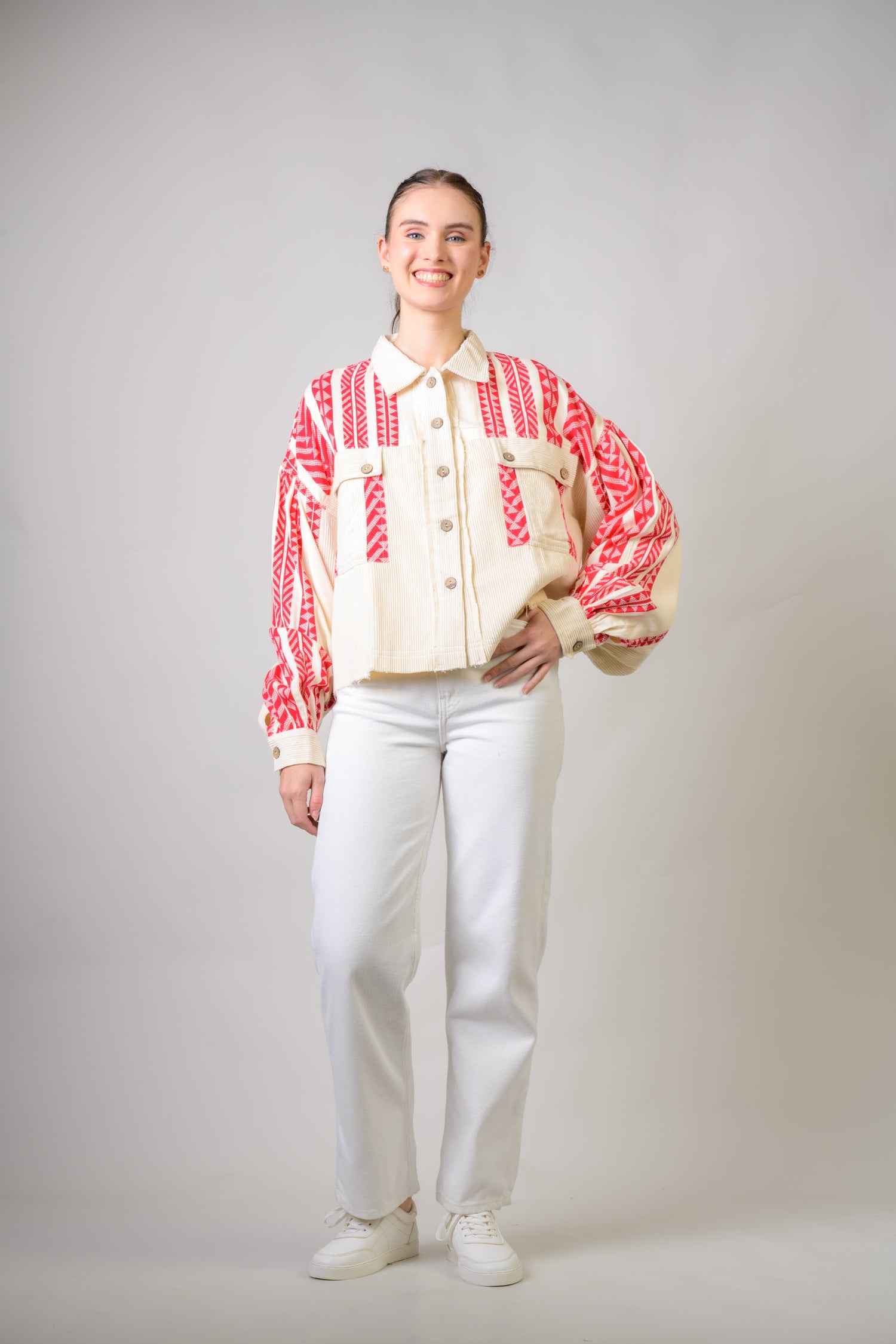 Rhea Hannah Crop Jacket