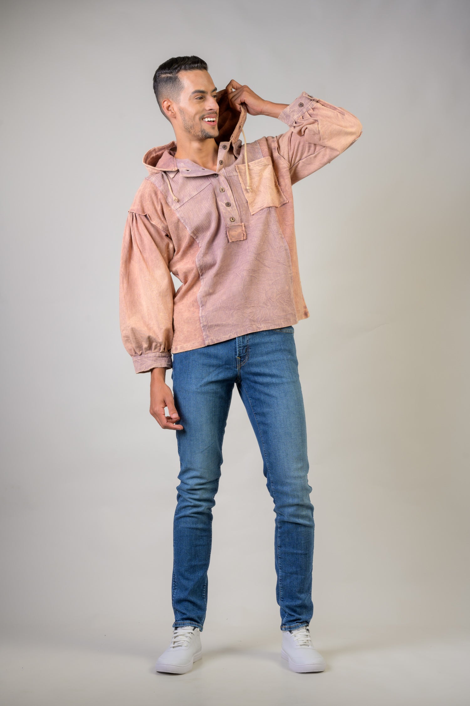 Rhea Front-Pocket Lite Hoodie