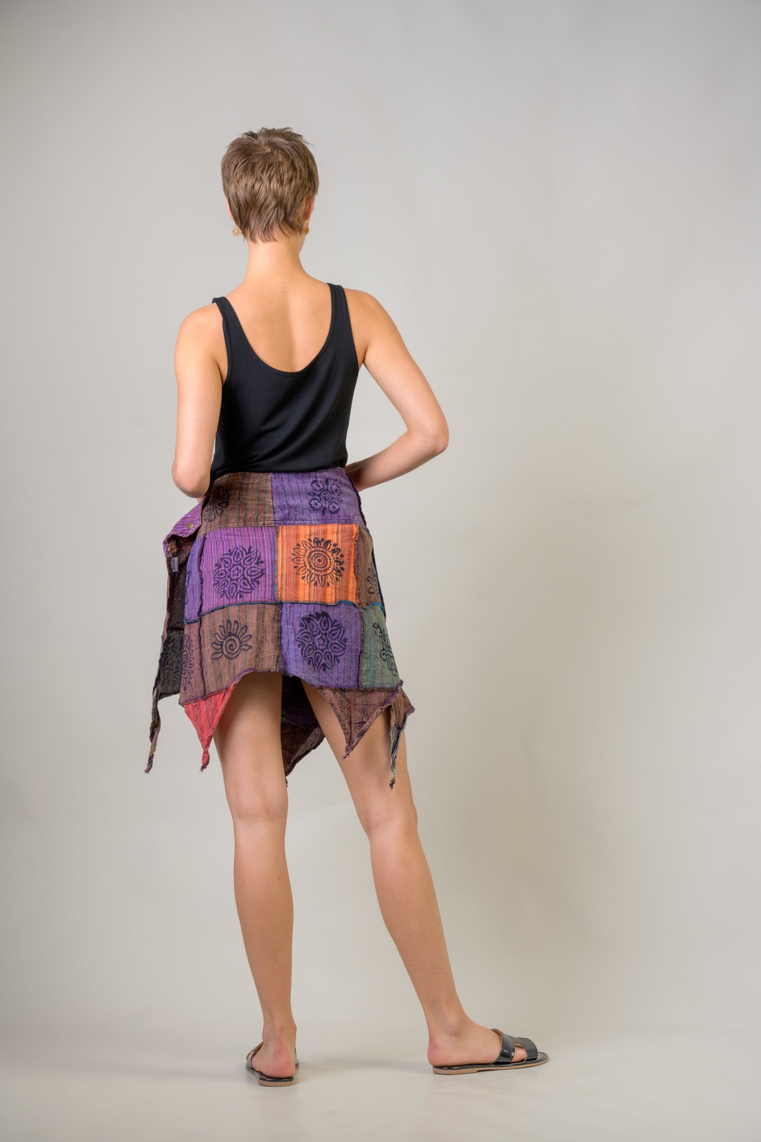 Rhea Lively Patch Skirt