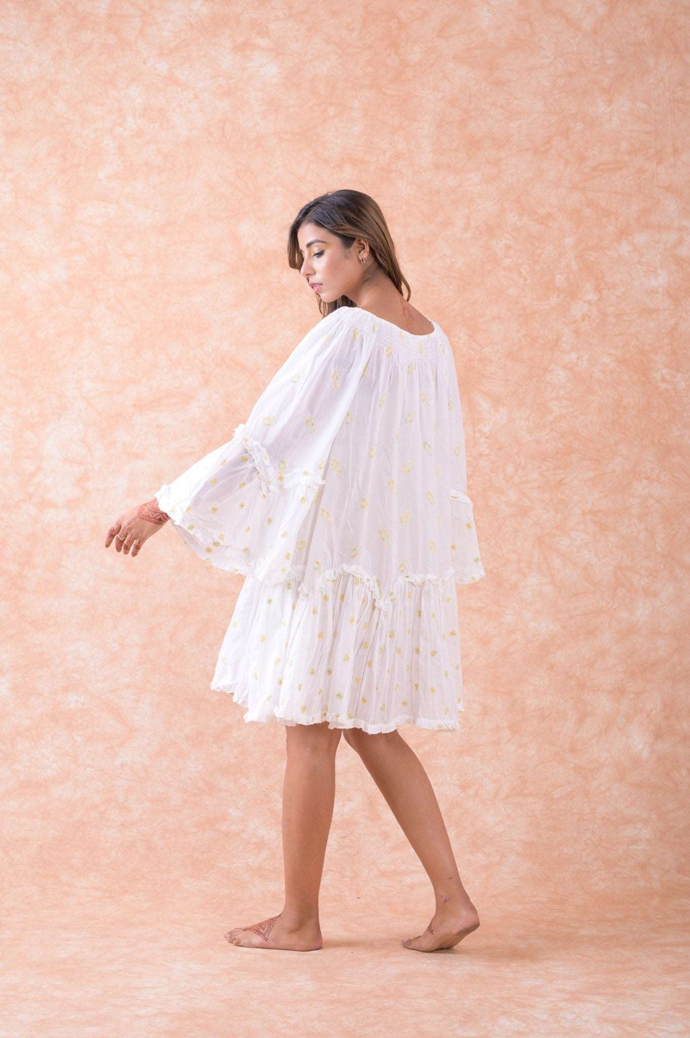 Rhea Long Sleeve Long Dress
