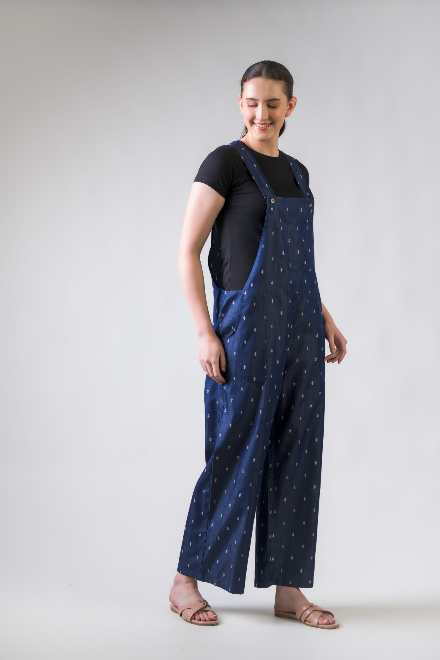 Rhea Indigo Jumpsuit
