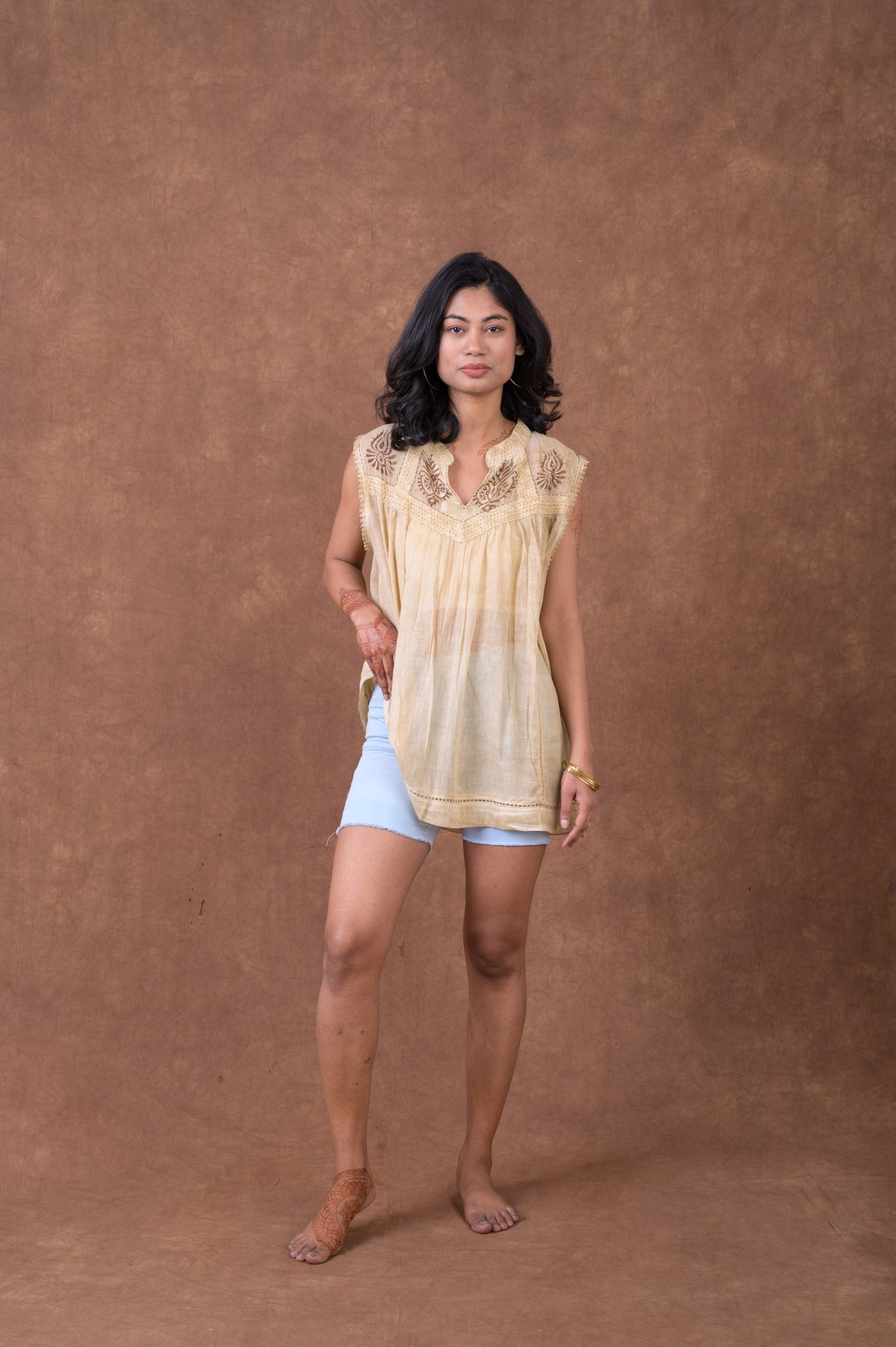 Rhea Sleeveless Fashion Top