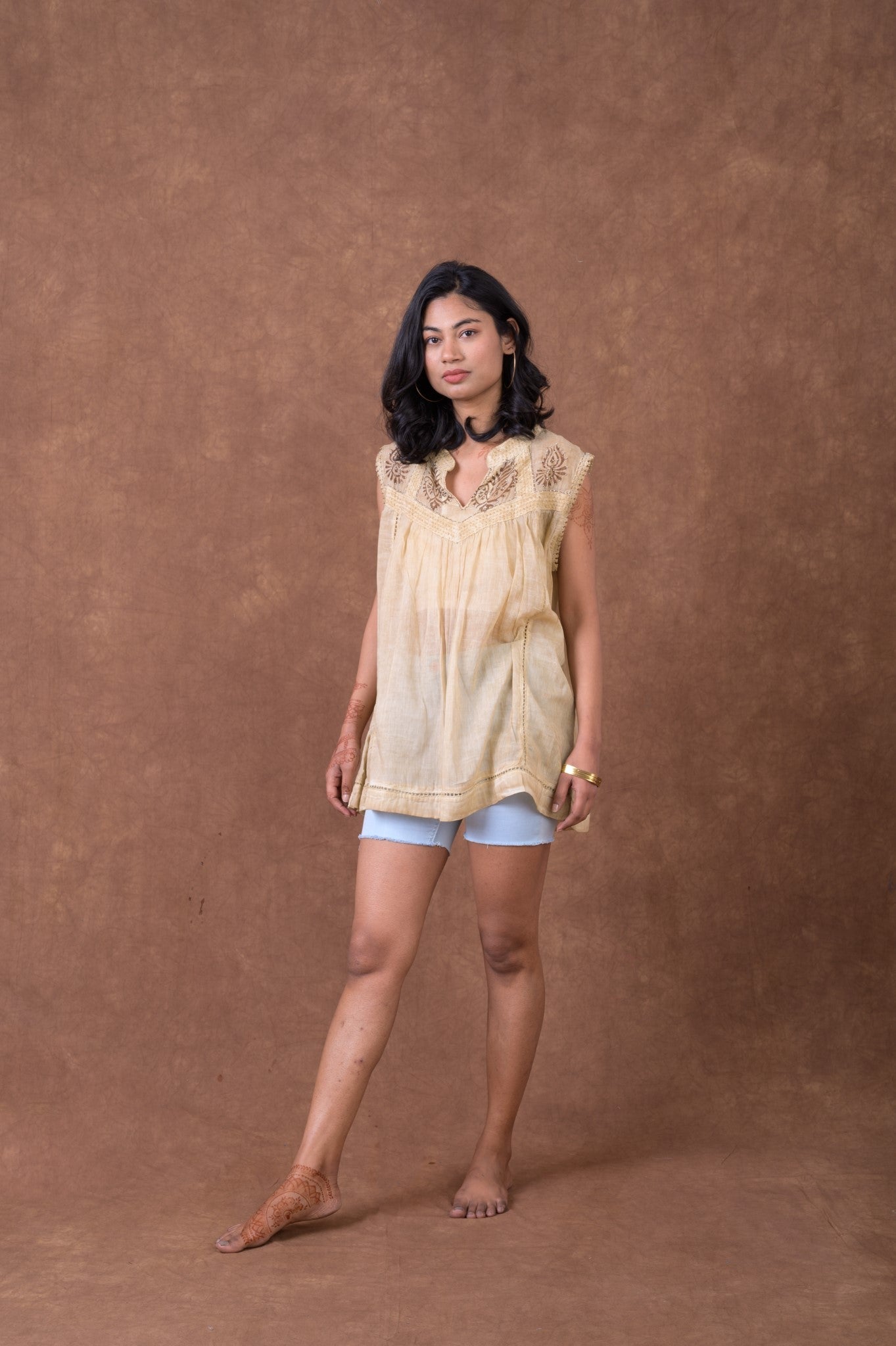 Rhea Sleeveless Fashion Top