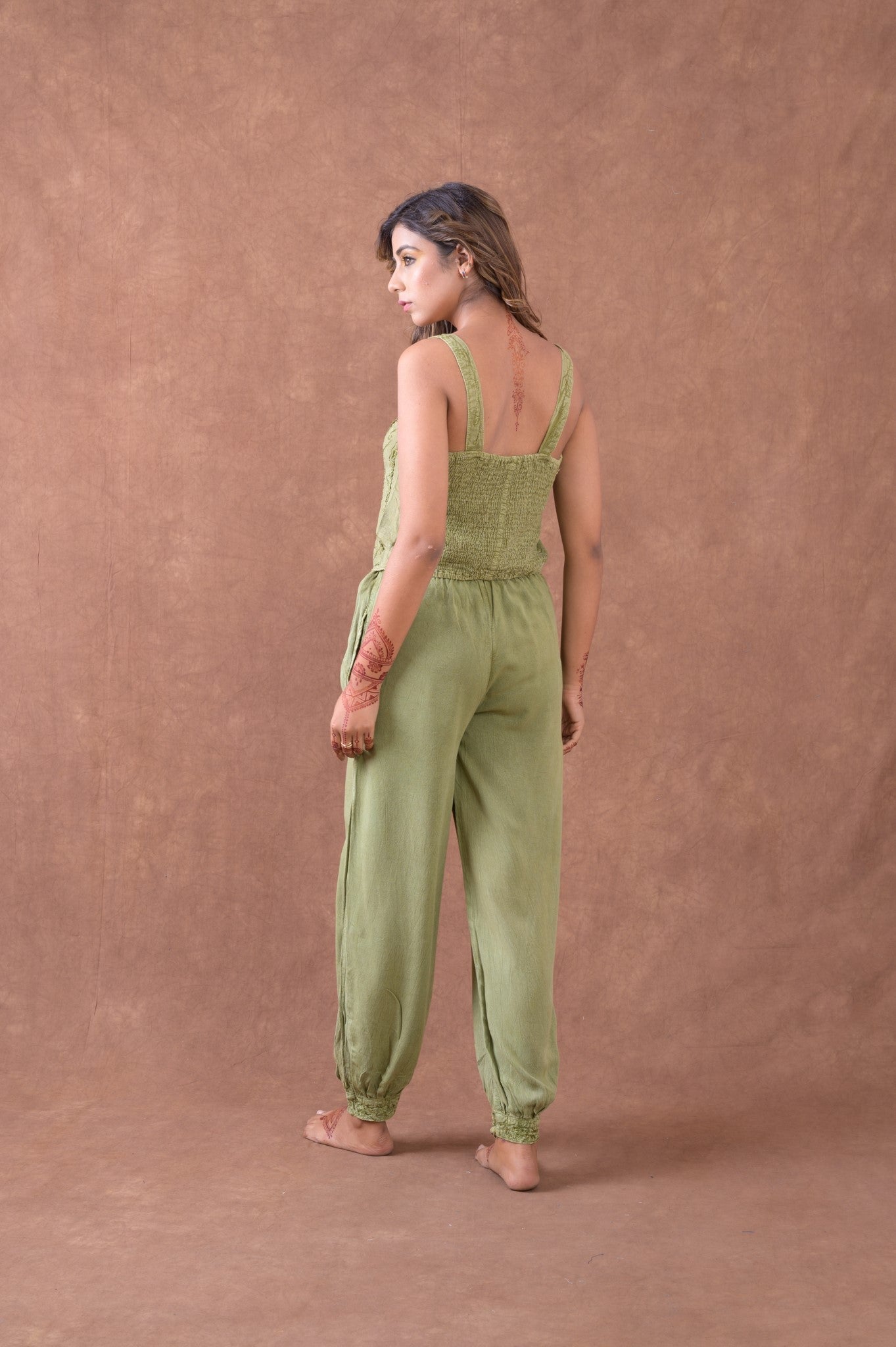 Rhea Tie Waist Harem Pants