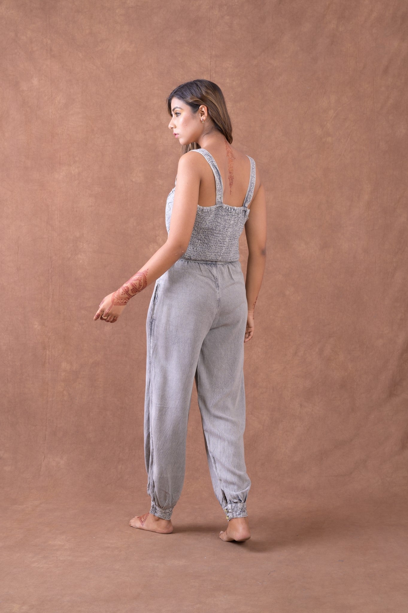Rhea Tie Waist Harem Pants