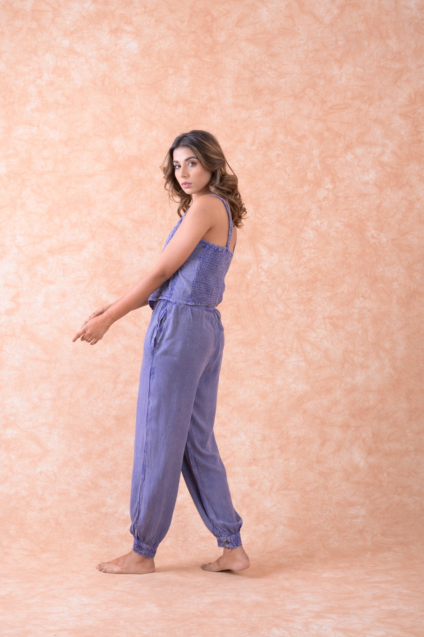 Rhea Tie Waist Harem Pants