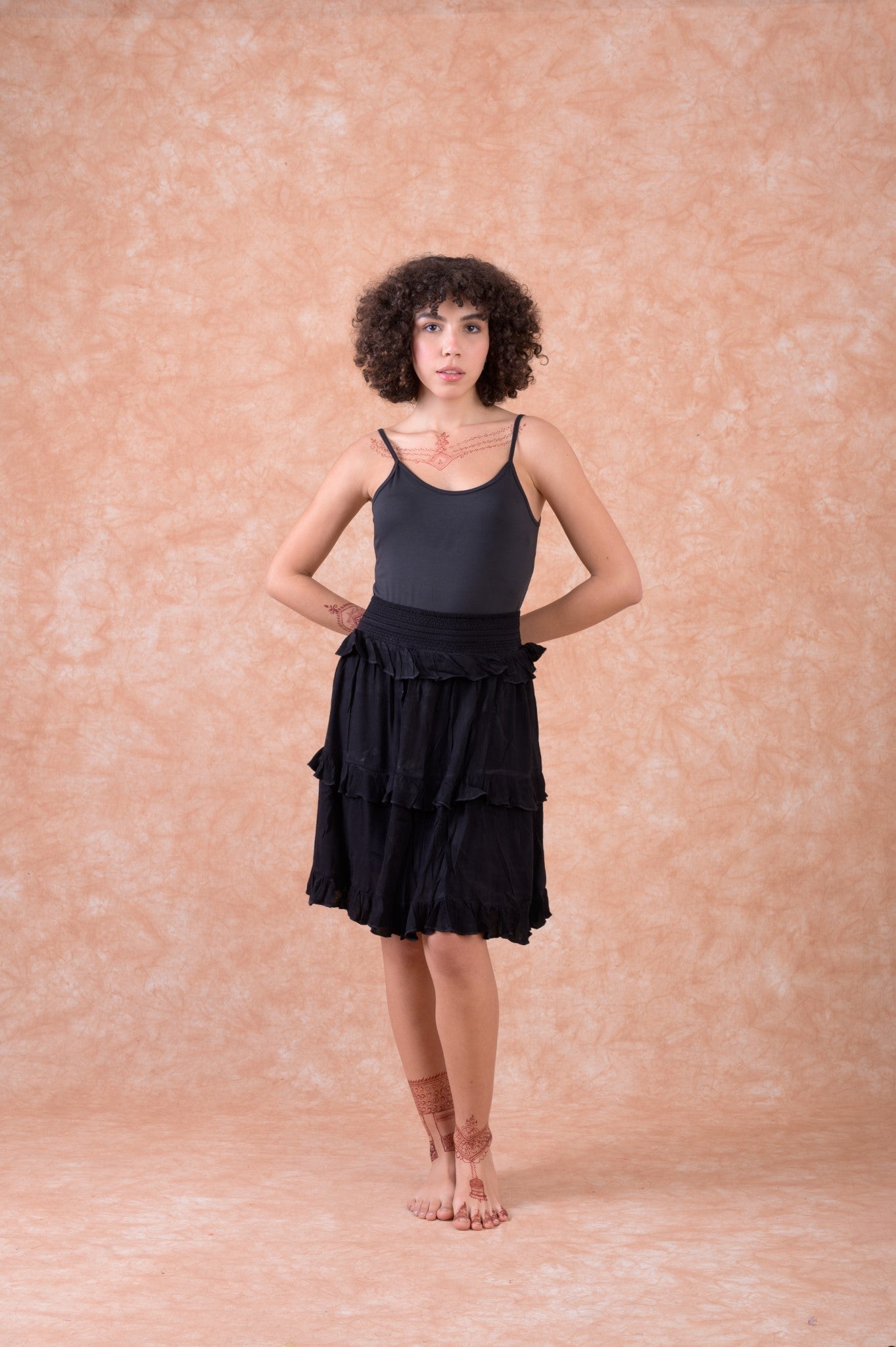 Rhea Princess Skirt Black / S/M