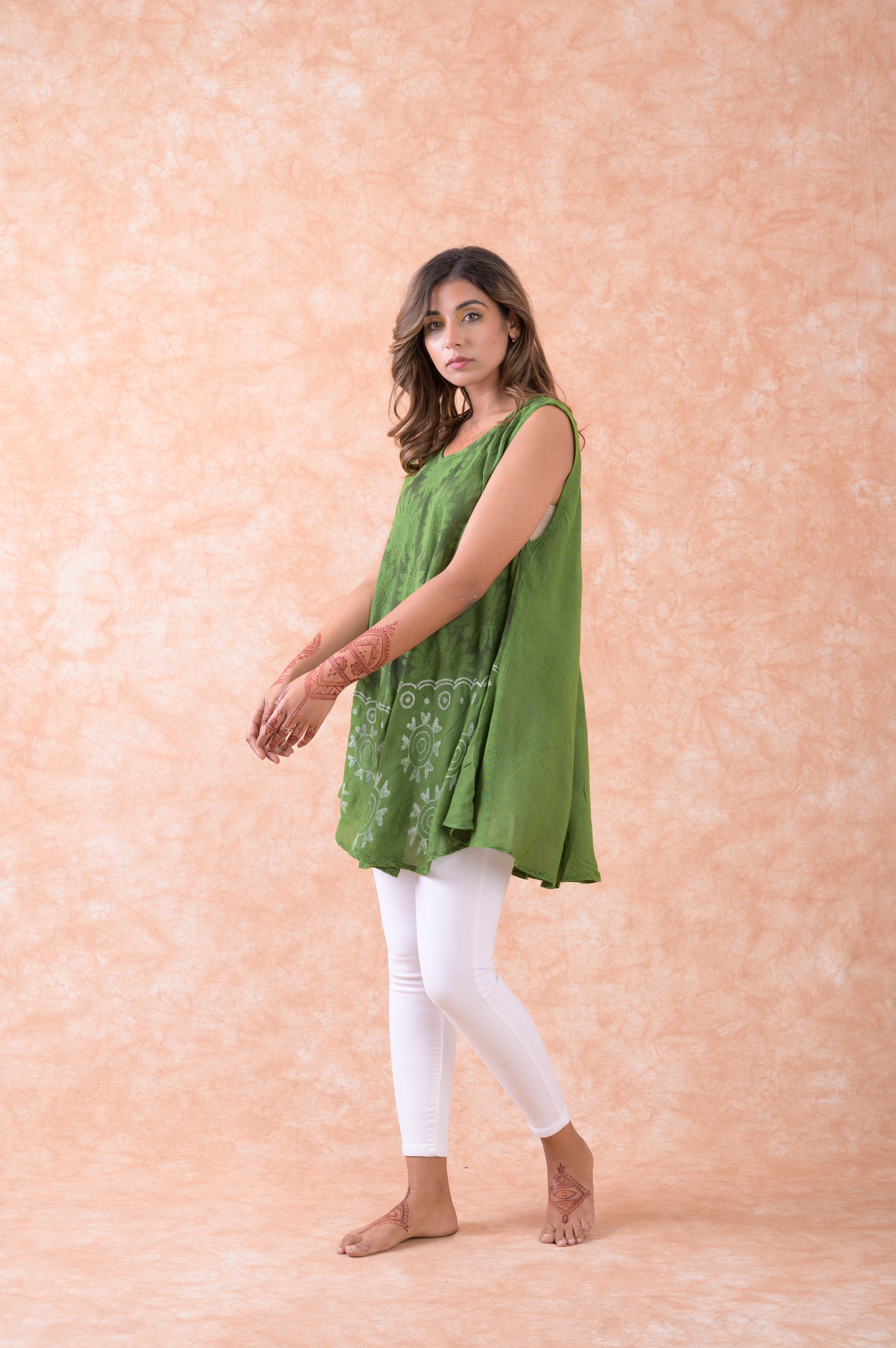 Rhea Balanced Sleeveless Top