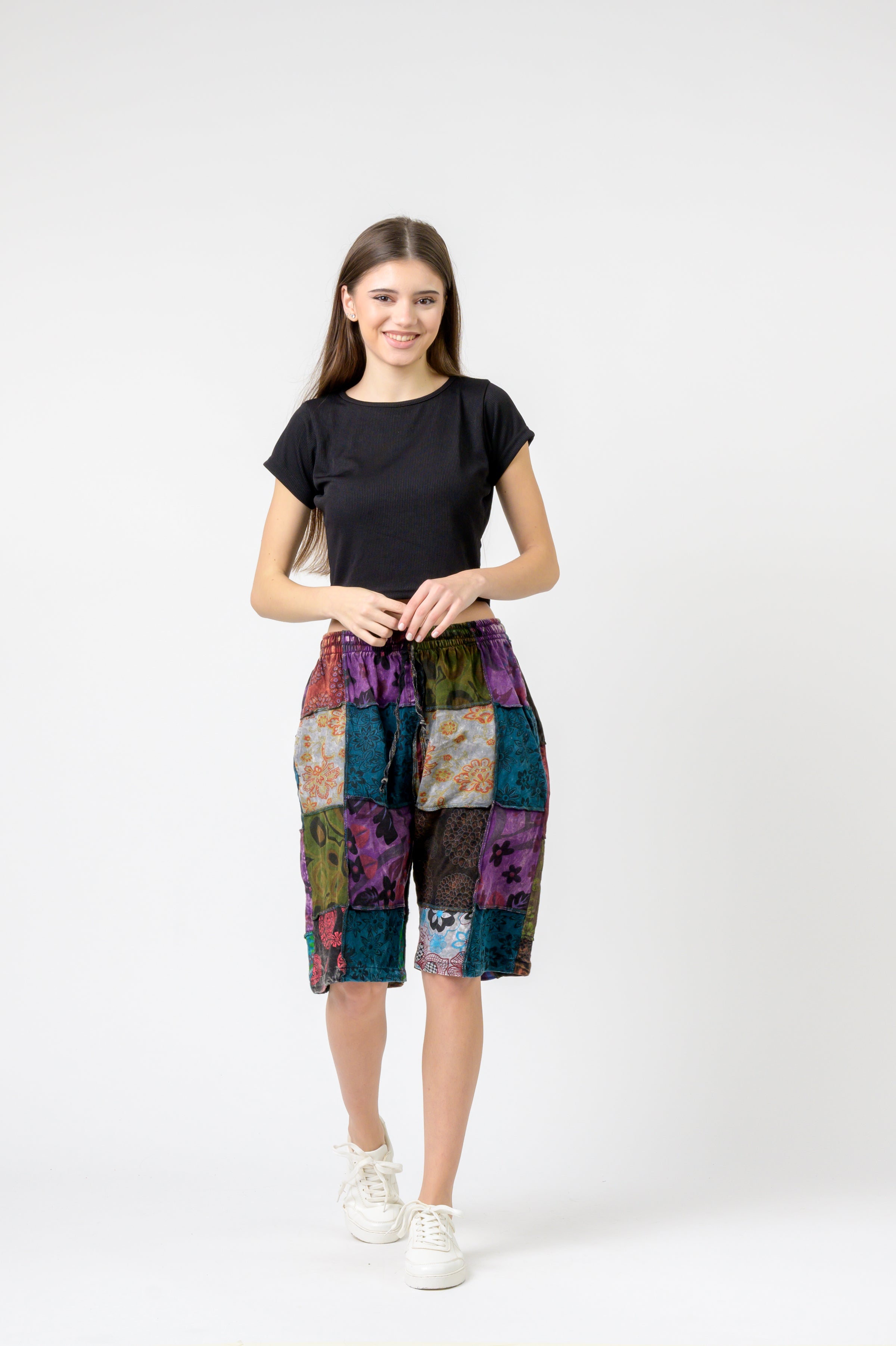 Rhea Mix Patch Short Trouser