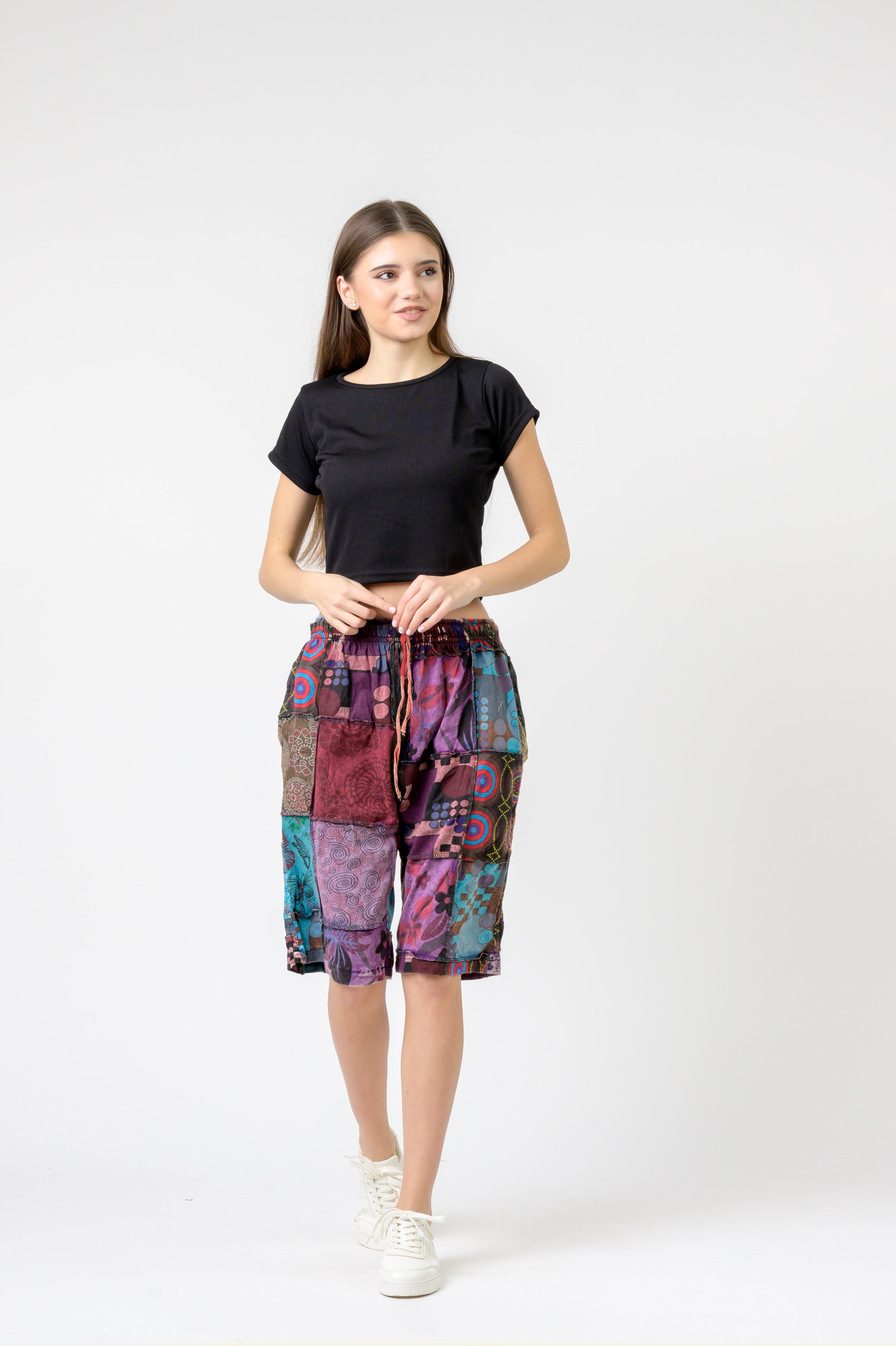 Rhea Mix Patch Short Trouser