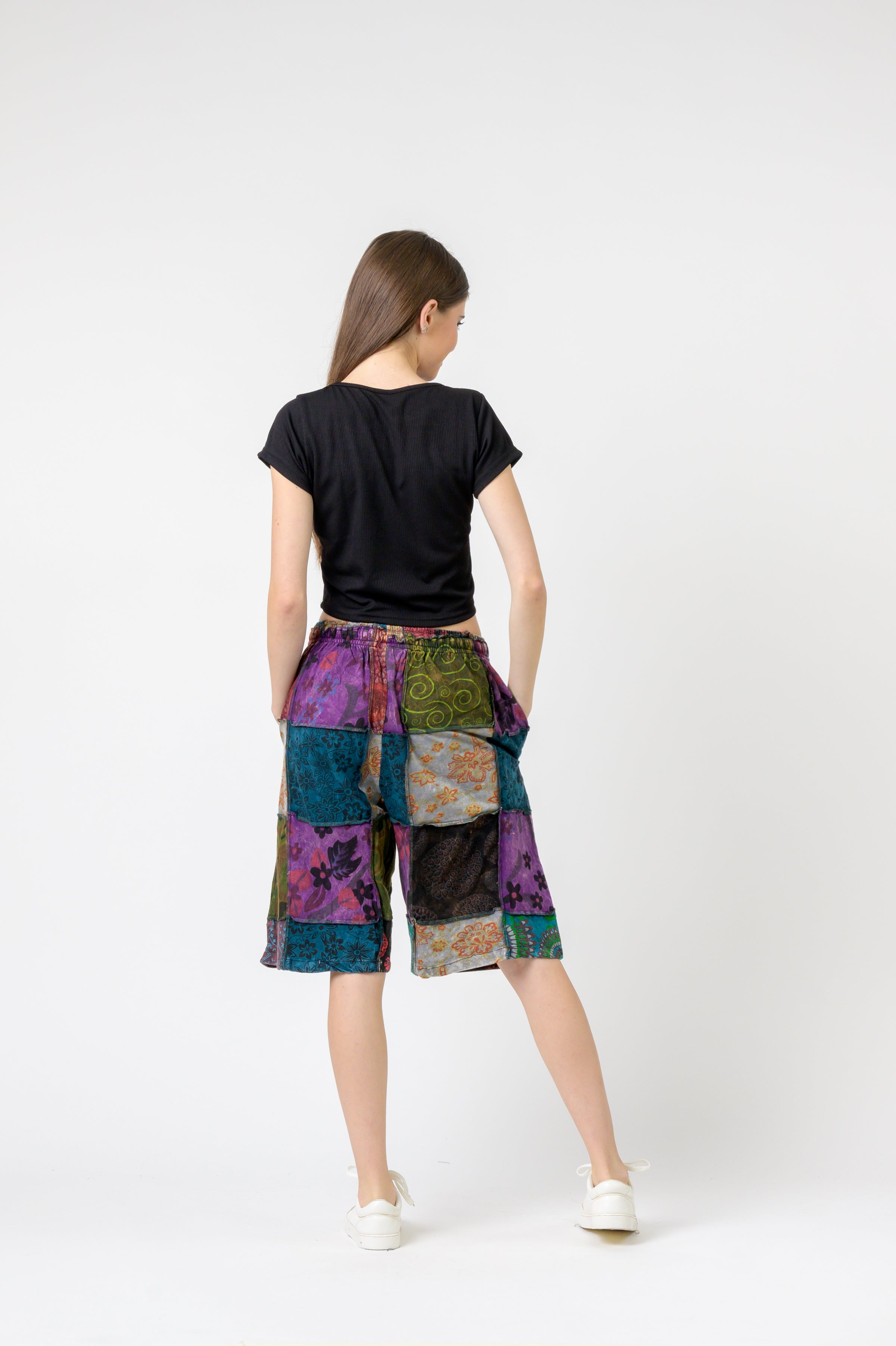 Rhea Mix Patch Short Trouser