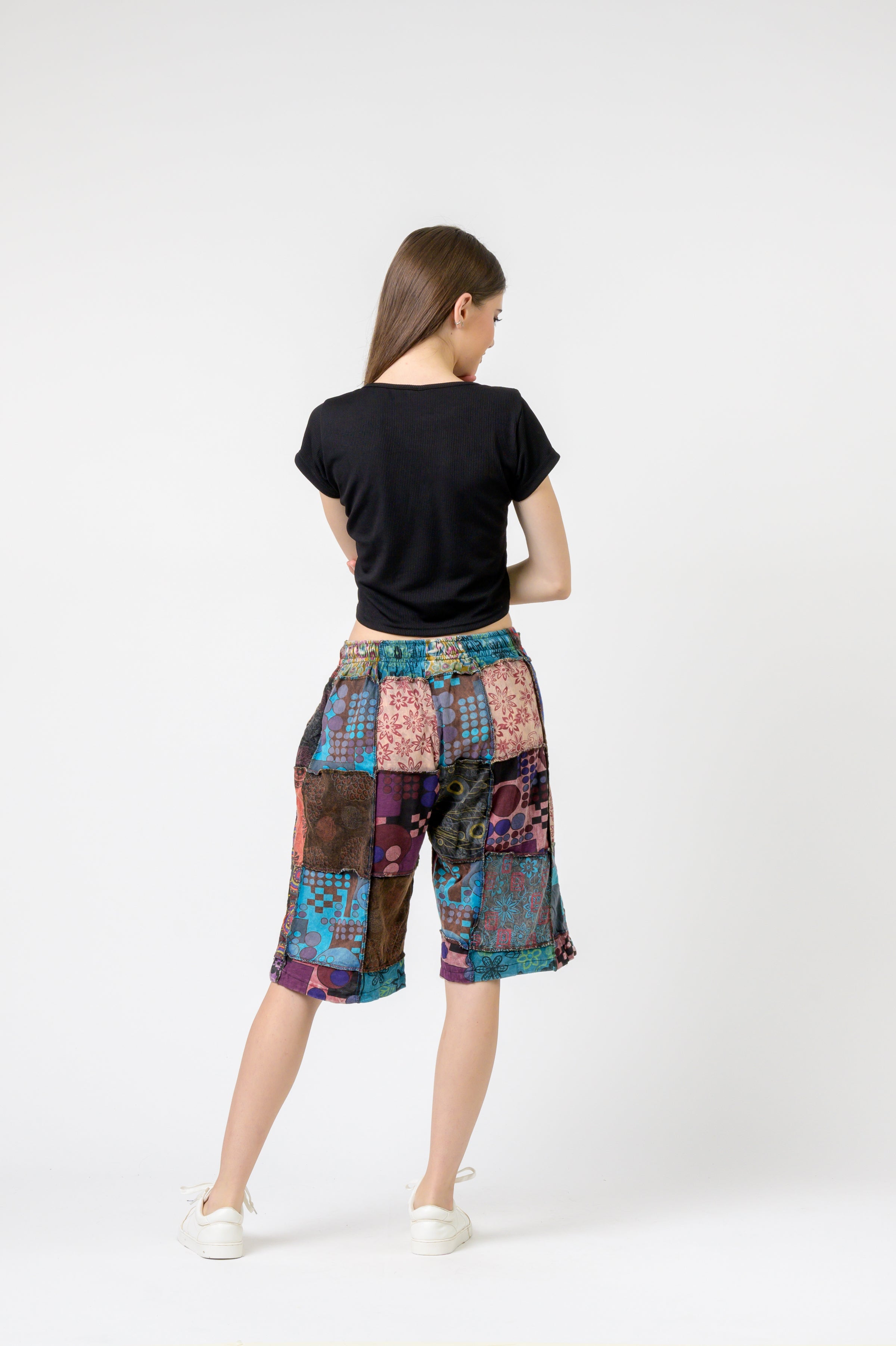 Rhea Mix Patch Short Trouser