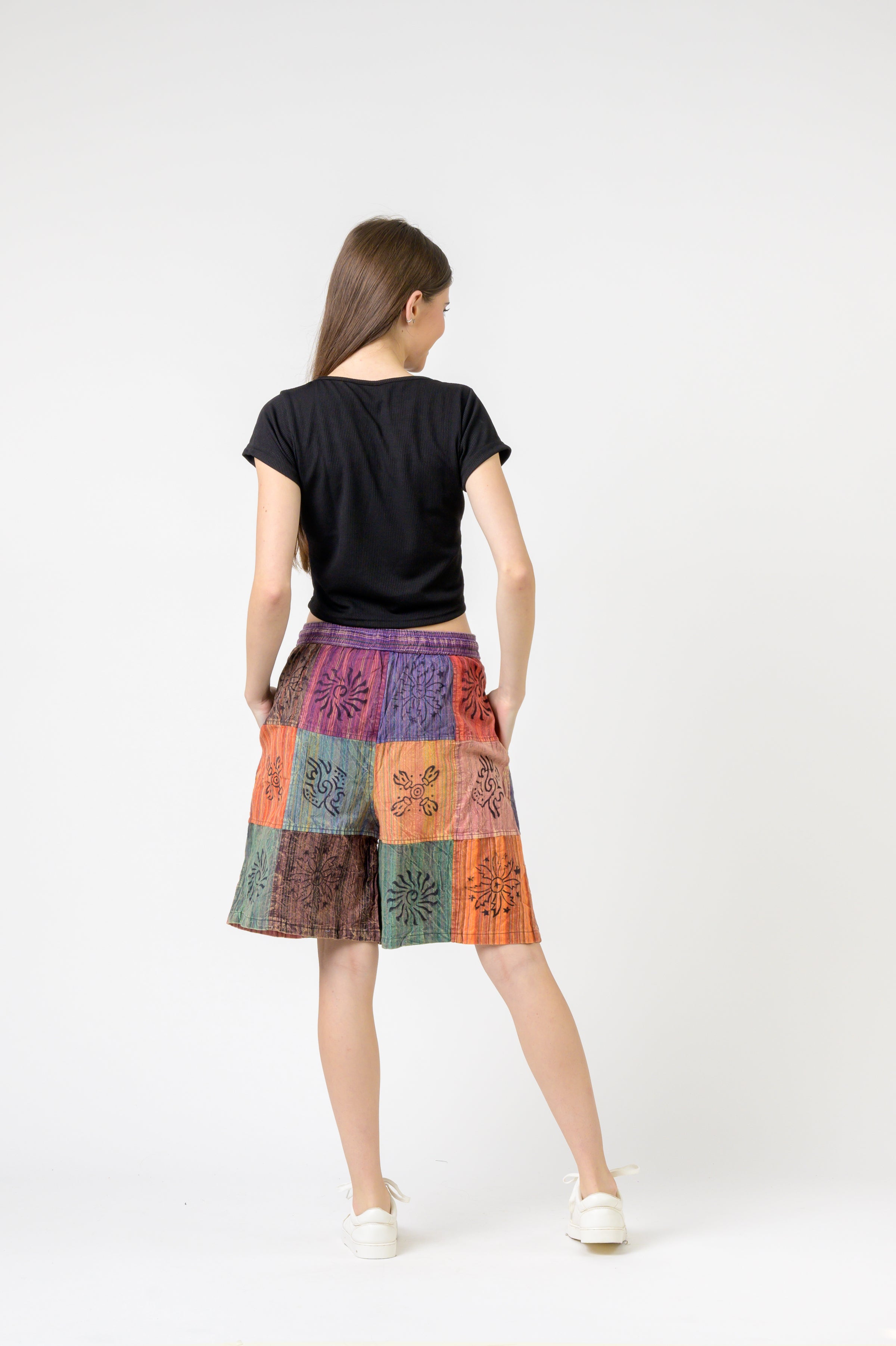 Rhea Mix Patch Short Trouser