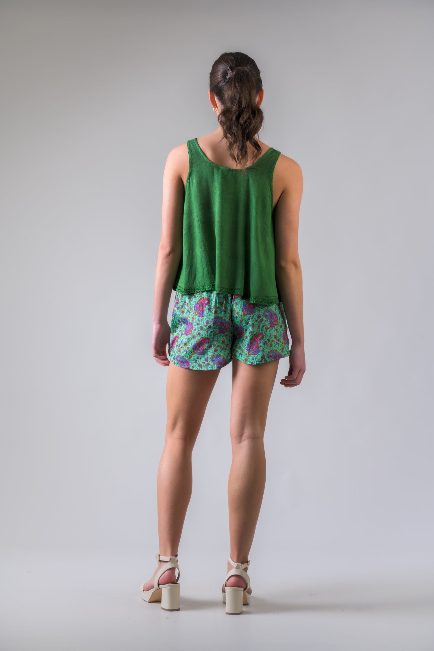 Rhea Printed Shorts Assorted / One Size