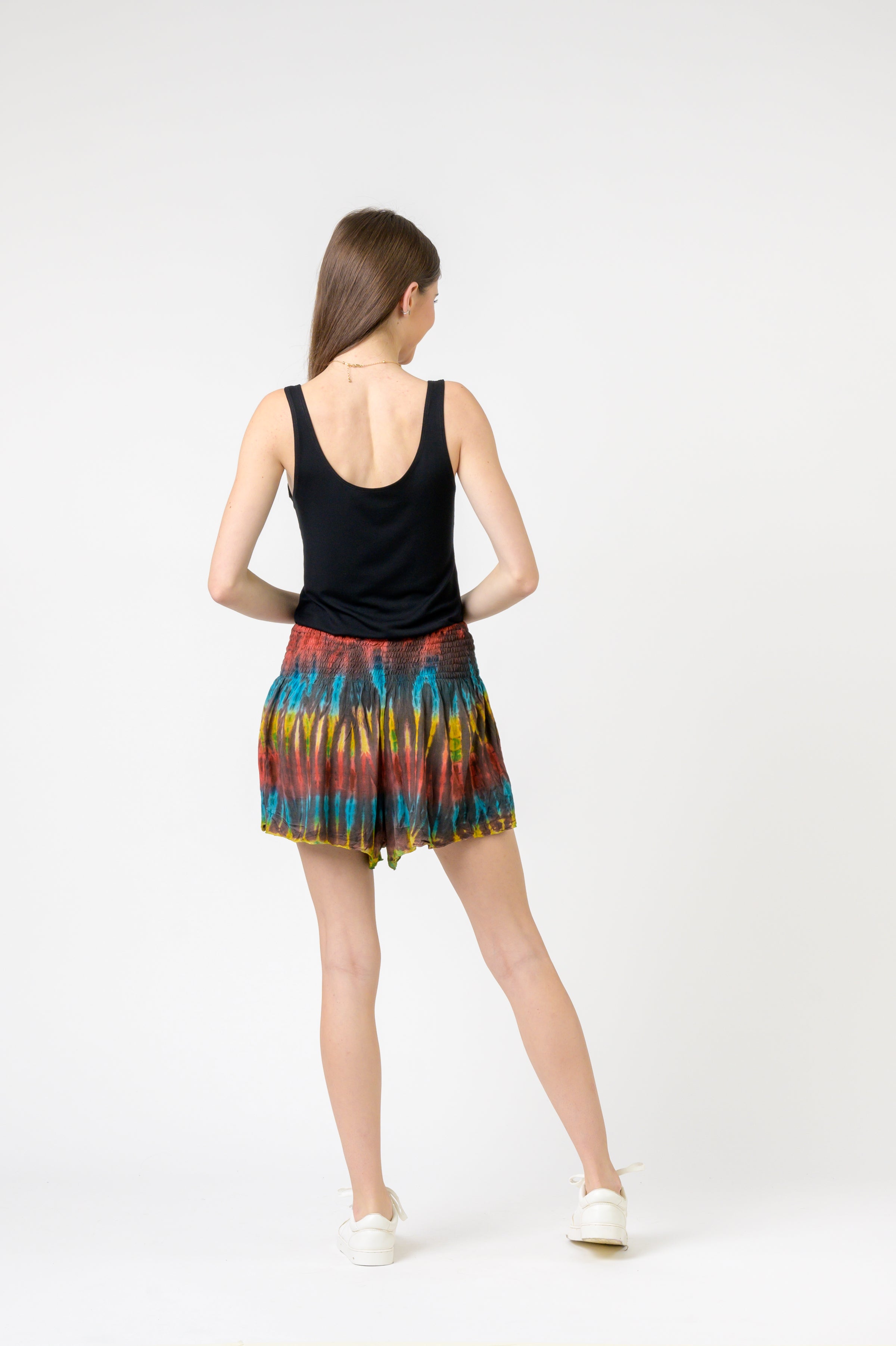Rhea Tai-Dai Shorts