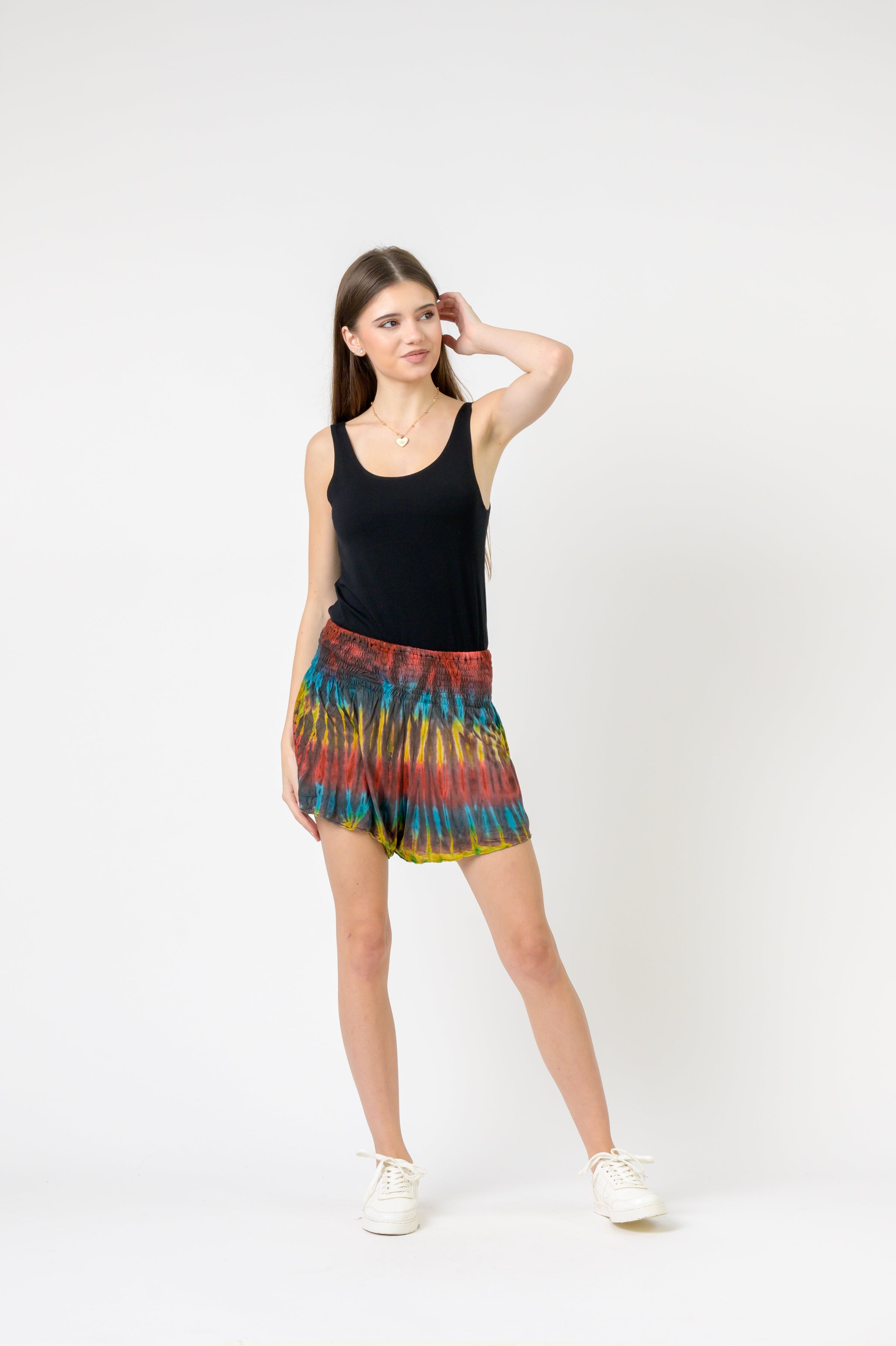 Rhea Tai-Dai Shorts