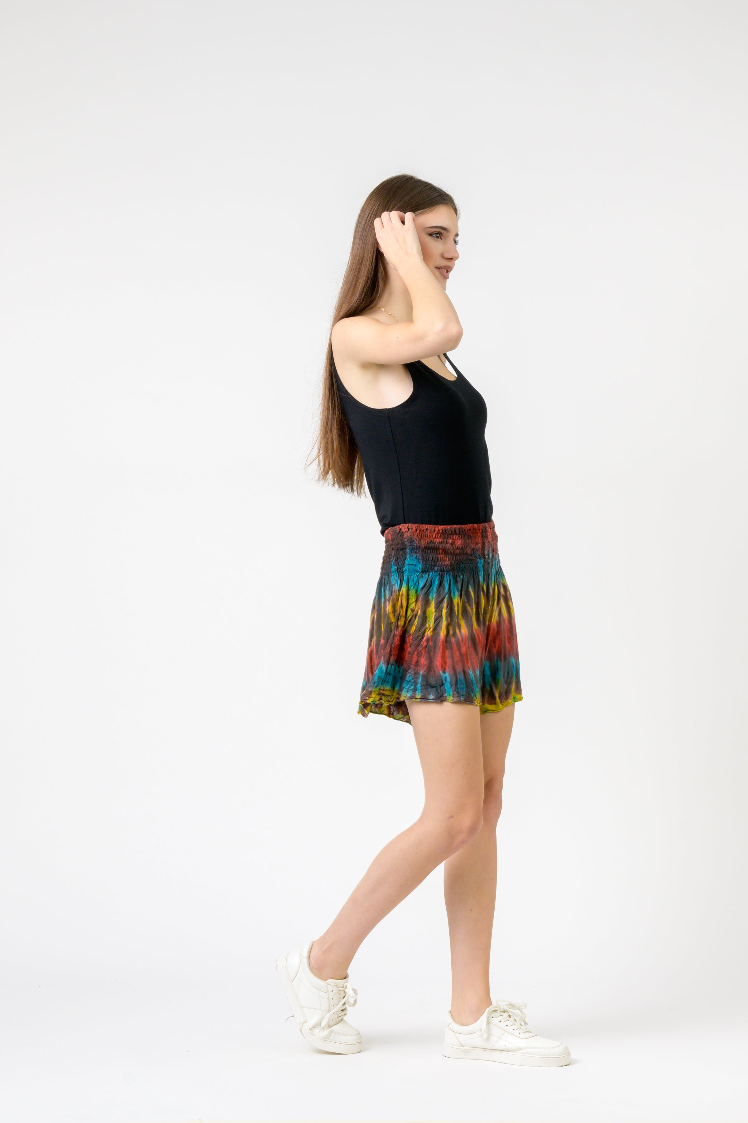 Rhea Tai-Dai Shorts