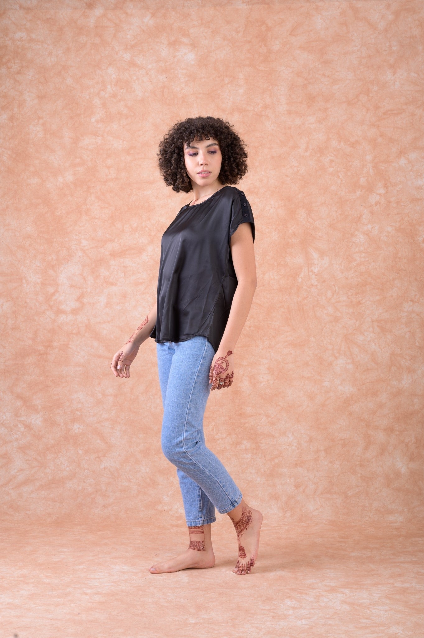 Rhea Libra Top Black / S/M