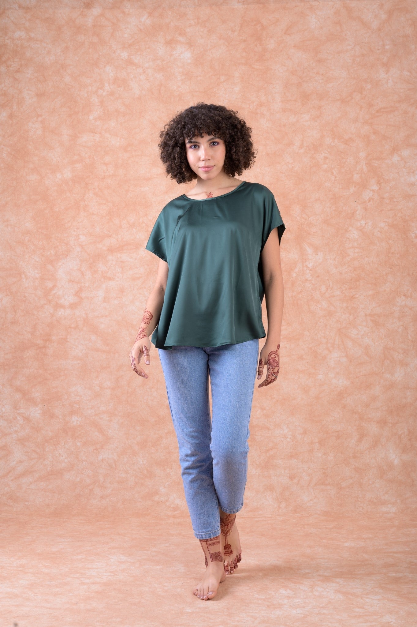 Rhea Libra Top Bottle Green / S/M