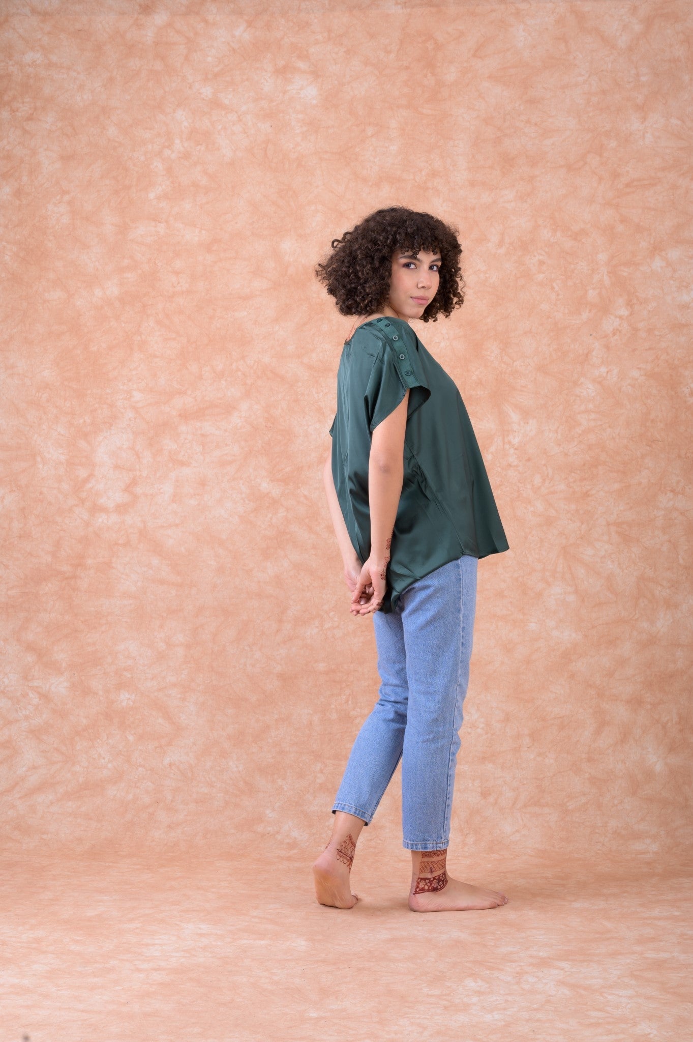 Rhea Libra Top Bottle Green / S/M