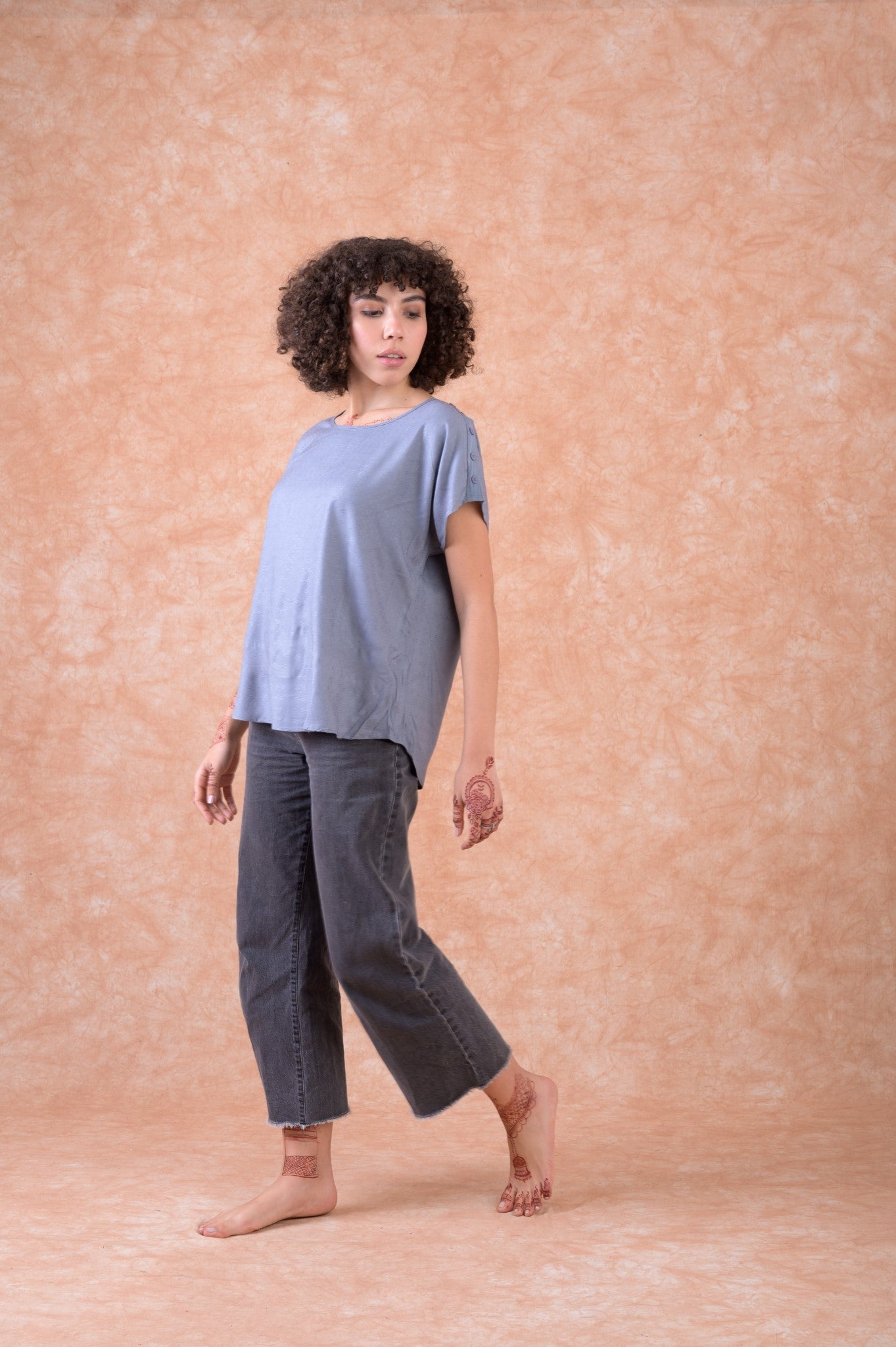 Rhea Libra Top Grey / L/X