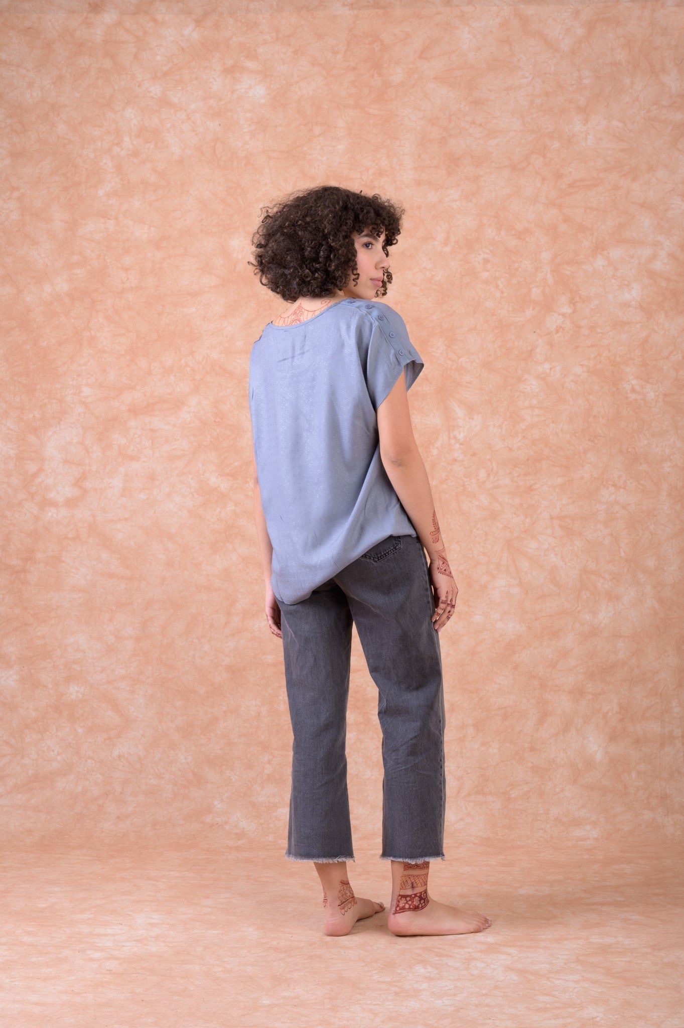 Rhea Libra Top Grey / L/X