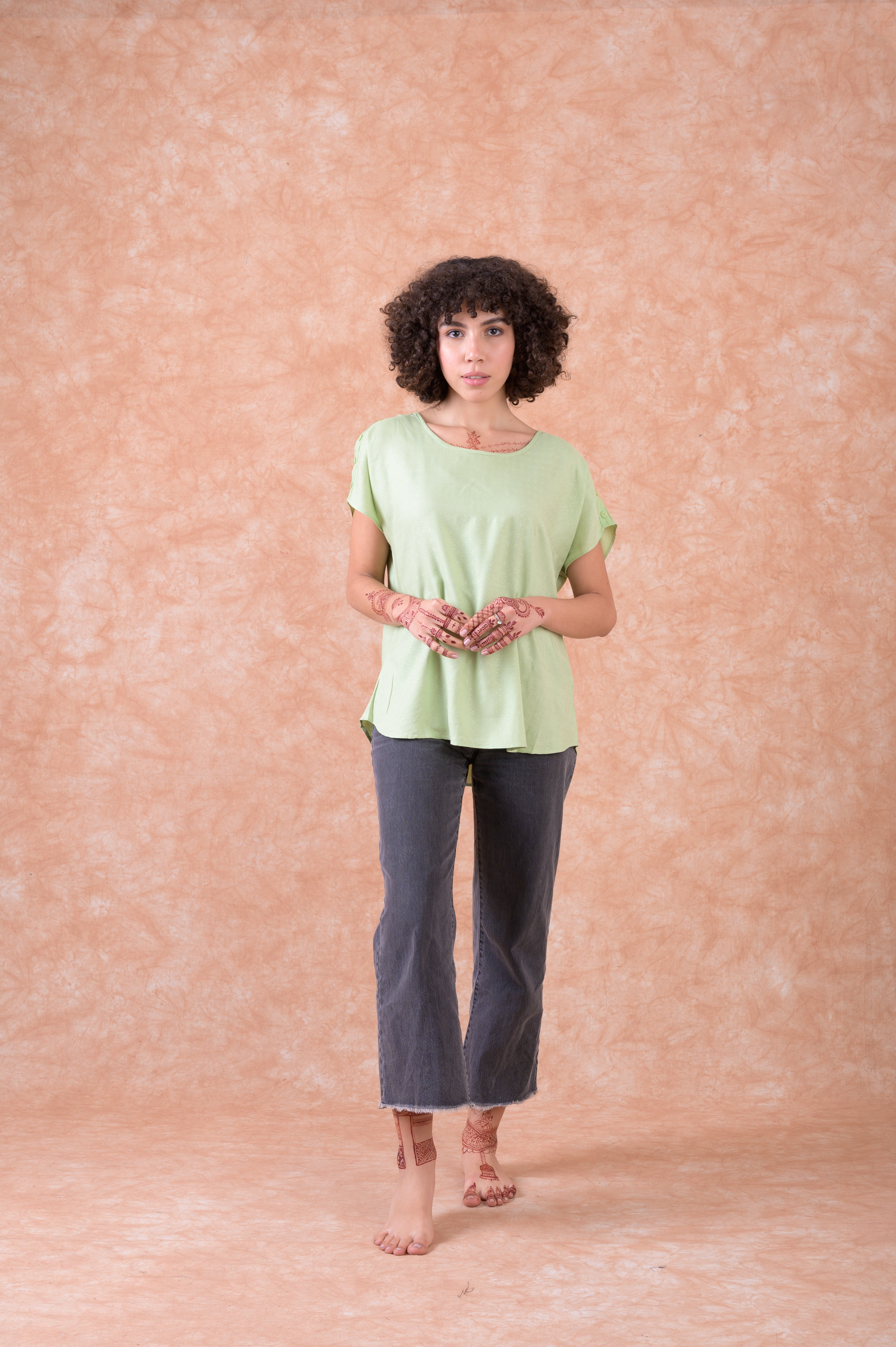 Rhea Libra Top Beige / S/M