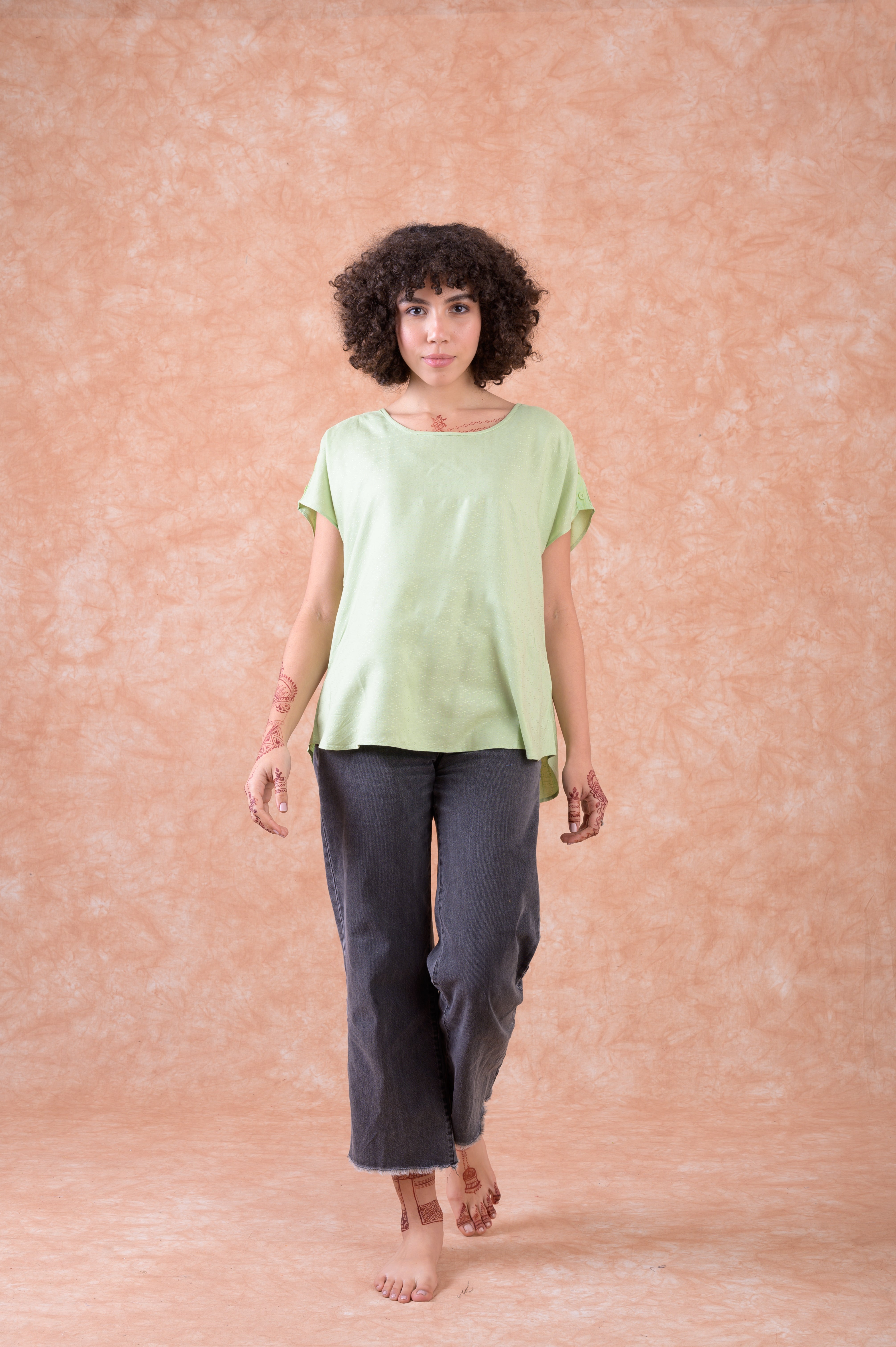 Rhea Libra Top Beige / S/M