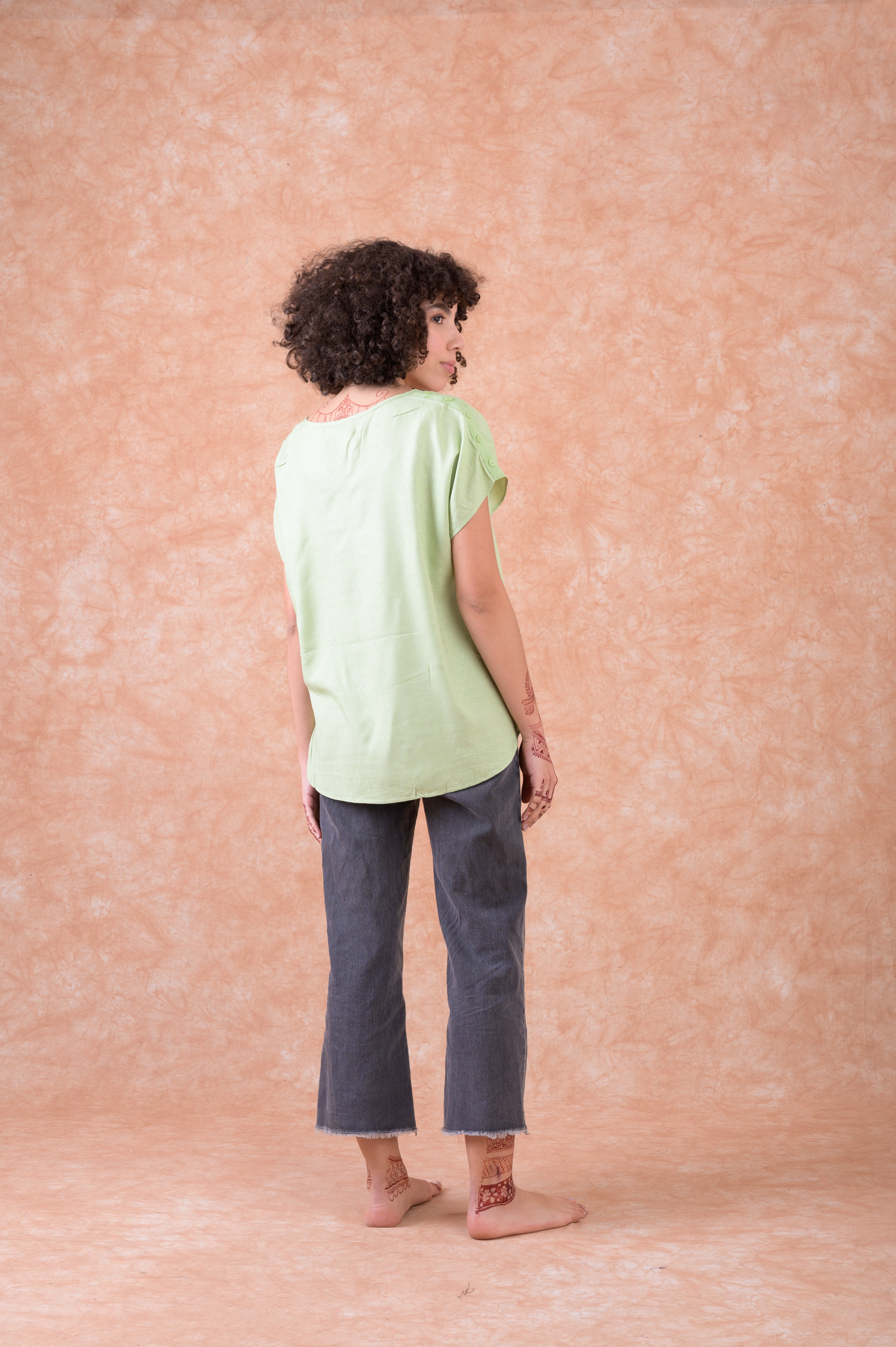 Rhea Libra Top Beige / S/M