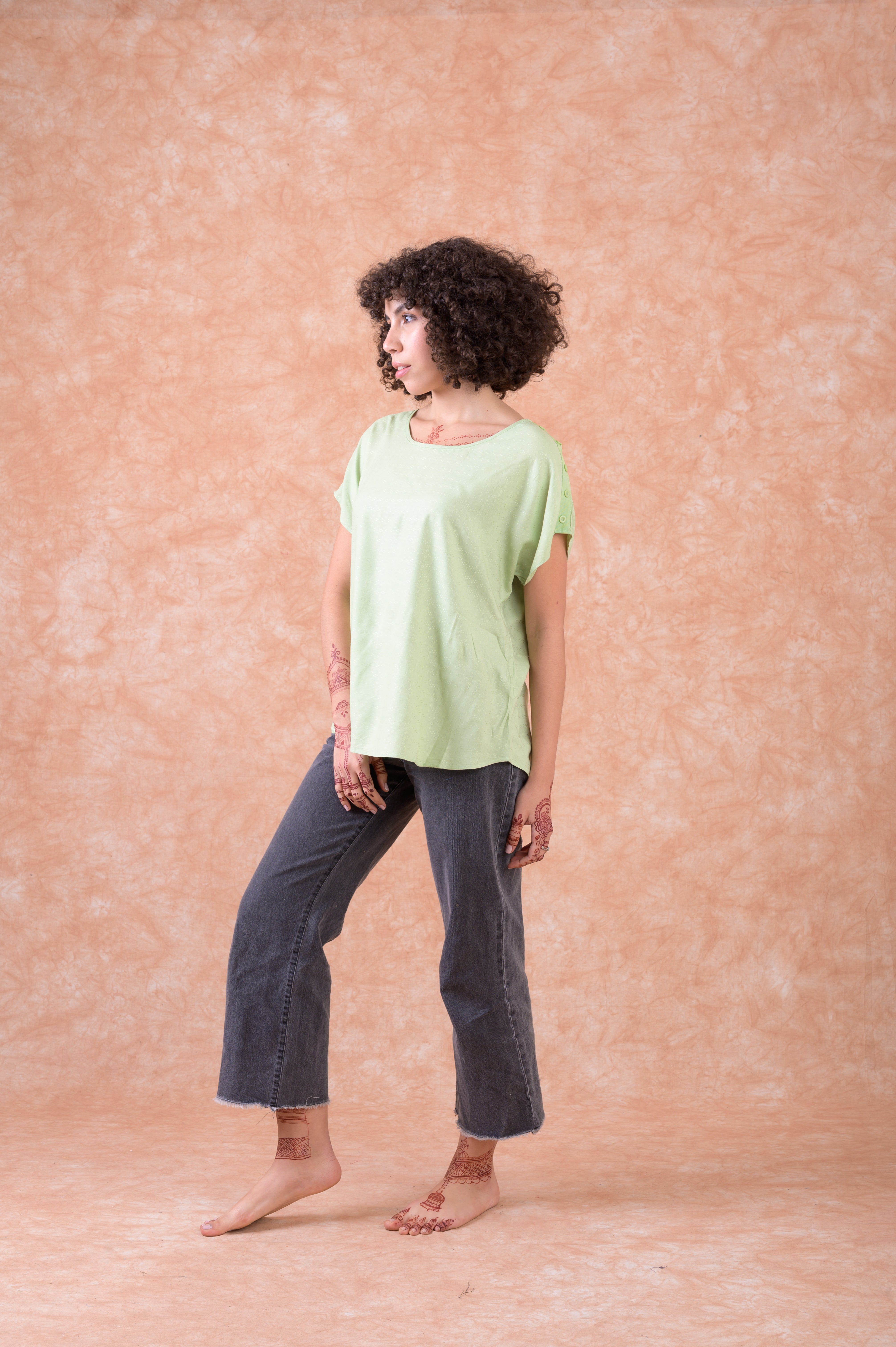 Rhea Libra Top Beige / S/M