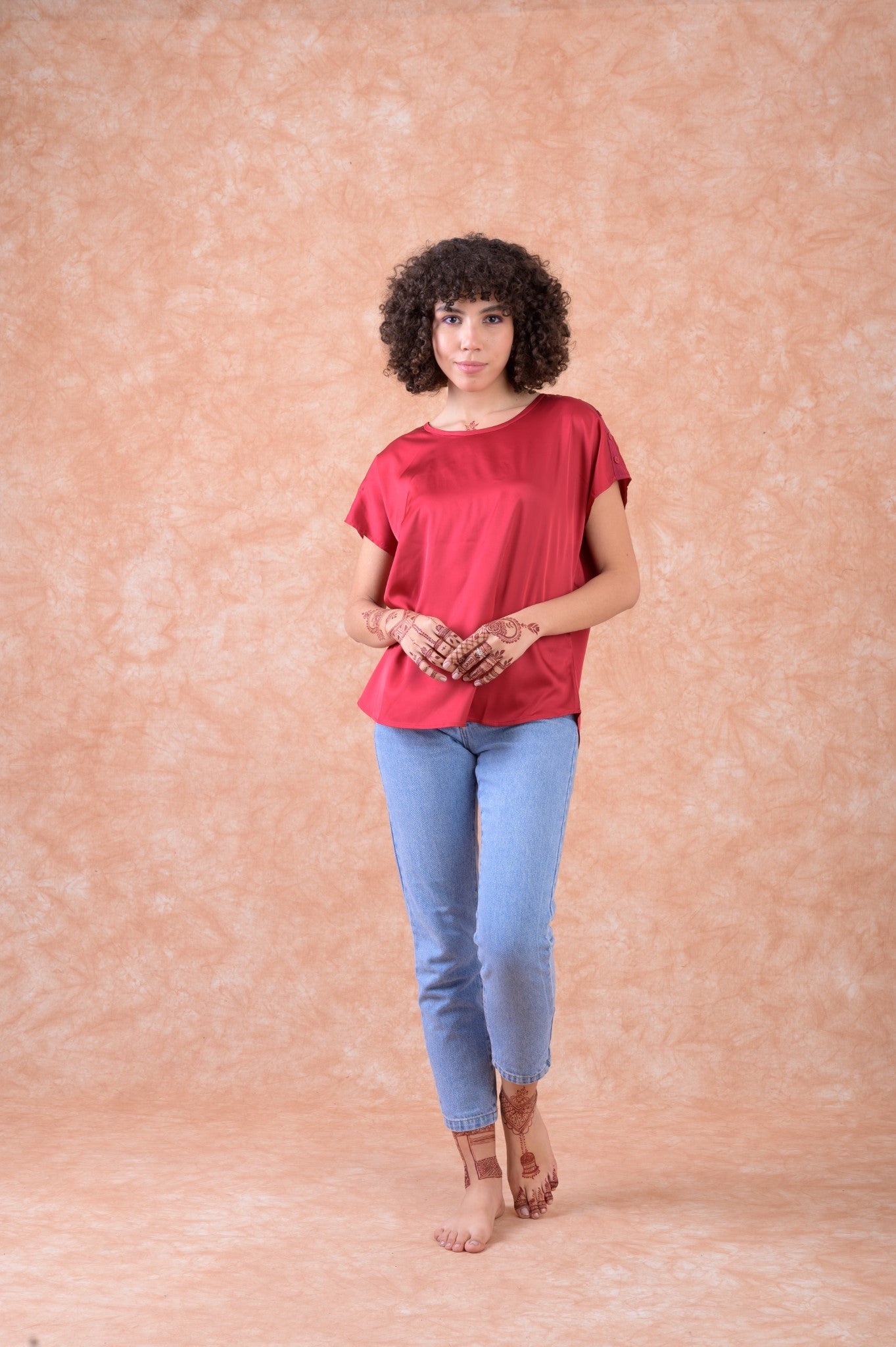 Rhea Libra Top Beige / S/M