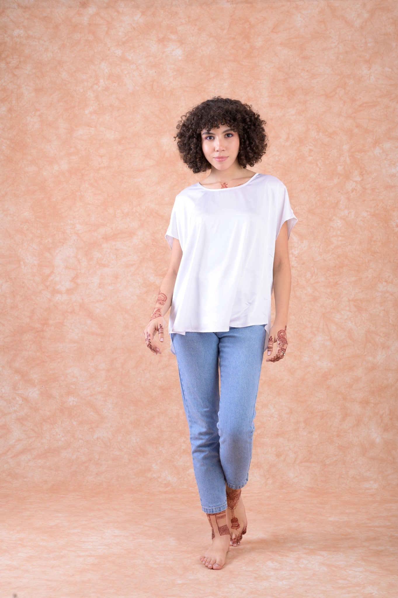 Rhea Libra Top Beige / S/M