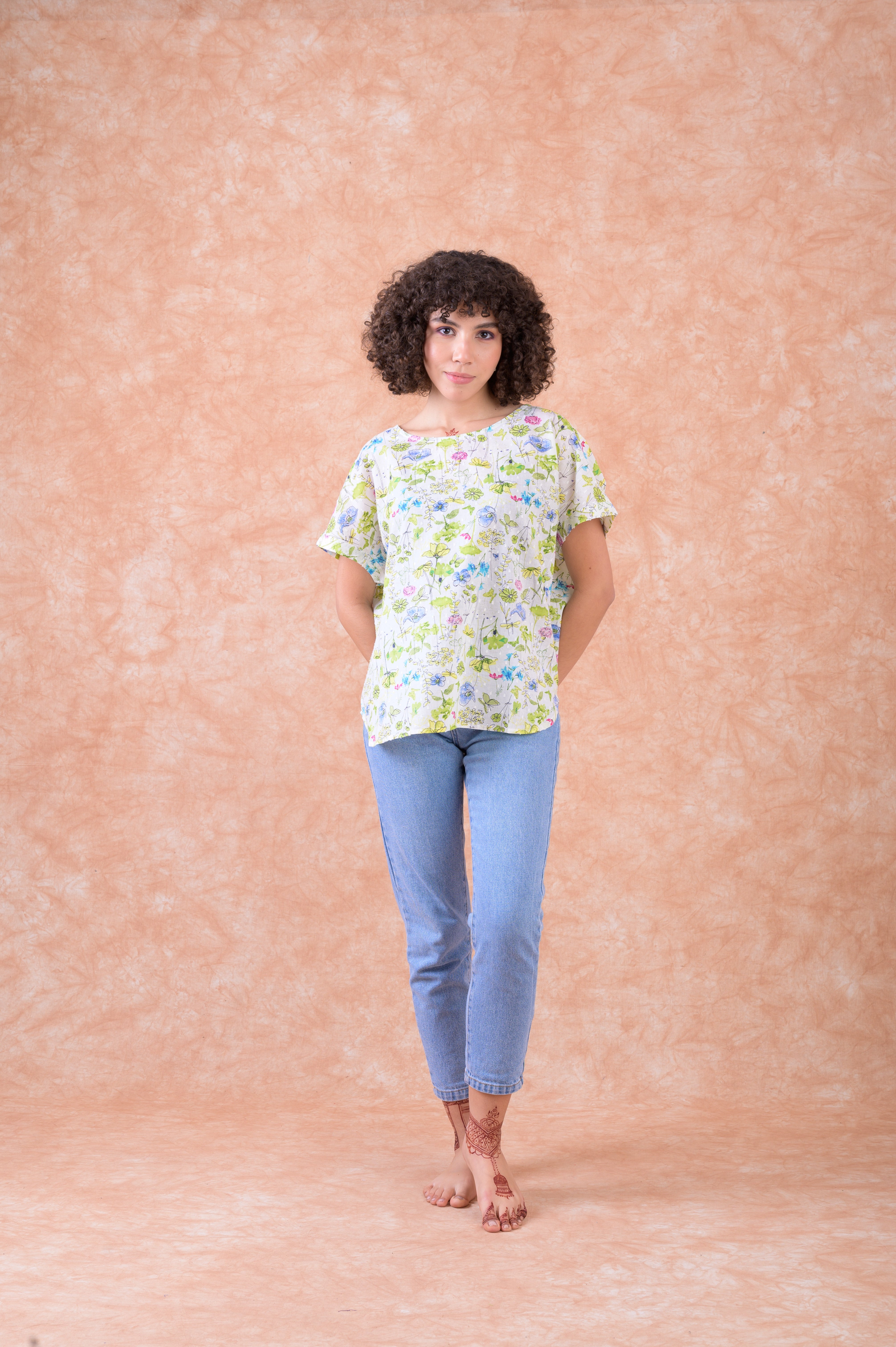 Rhea Stella Top Multicolor / S/M