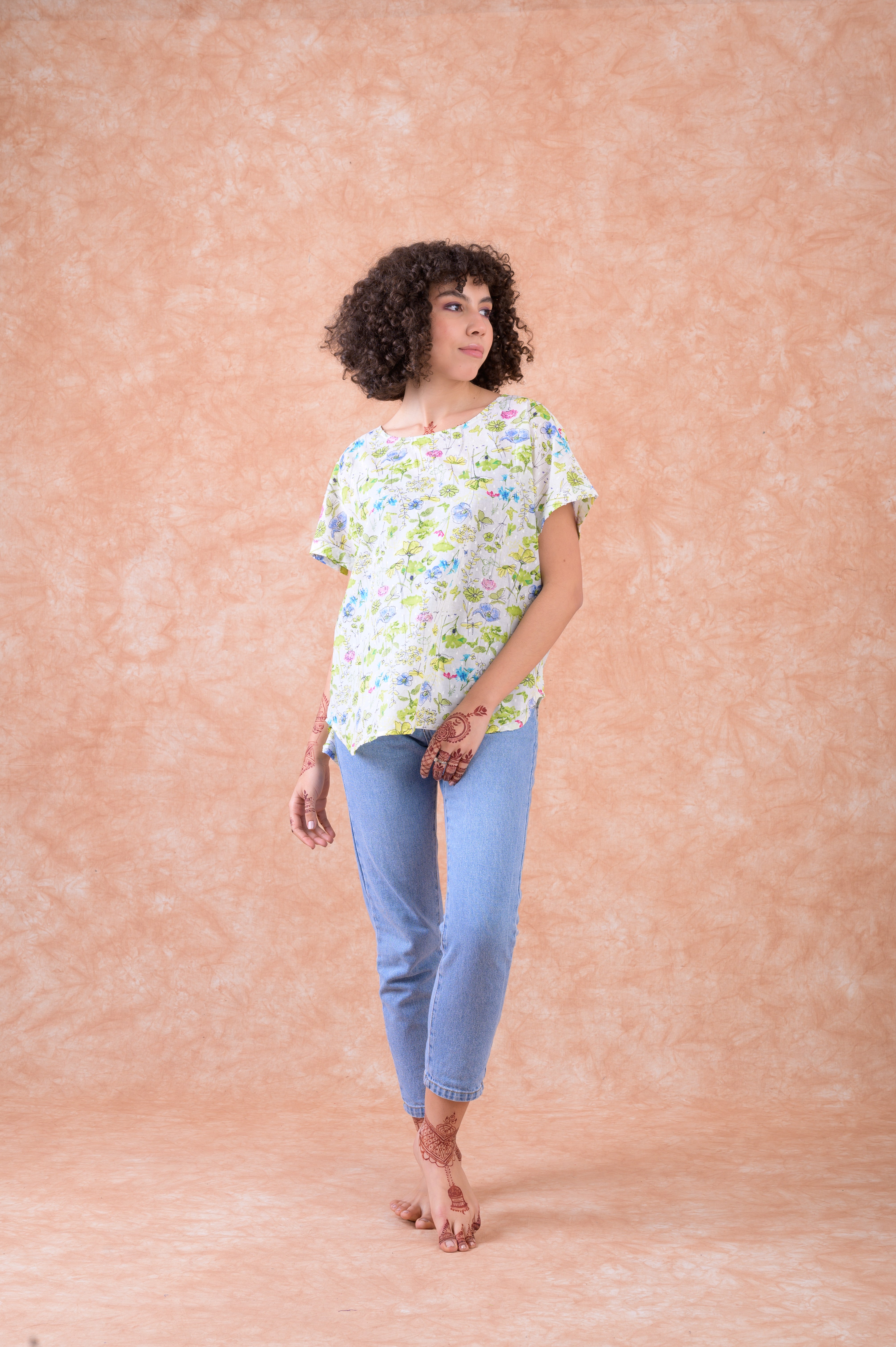 Rhea Stella Top Multicolor / S/M
