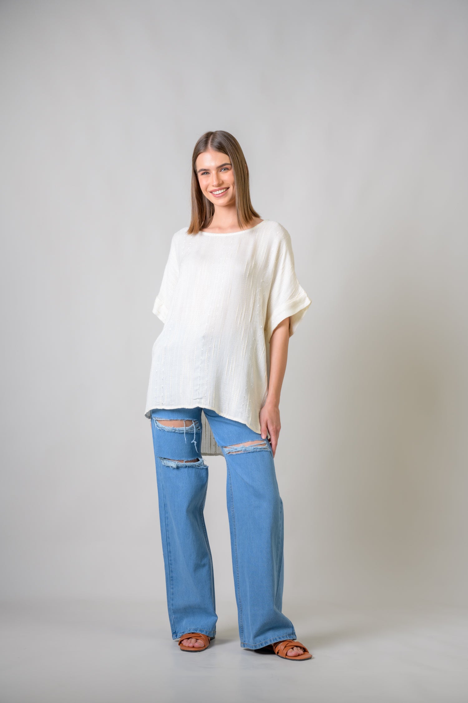 Rhea Luna Top Natural / L/X