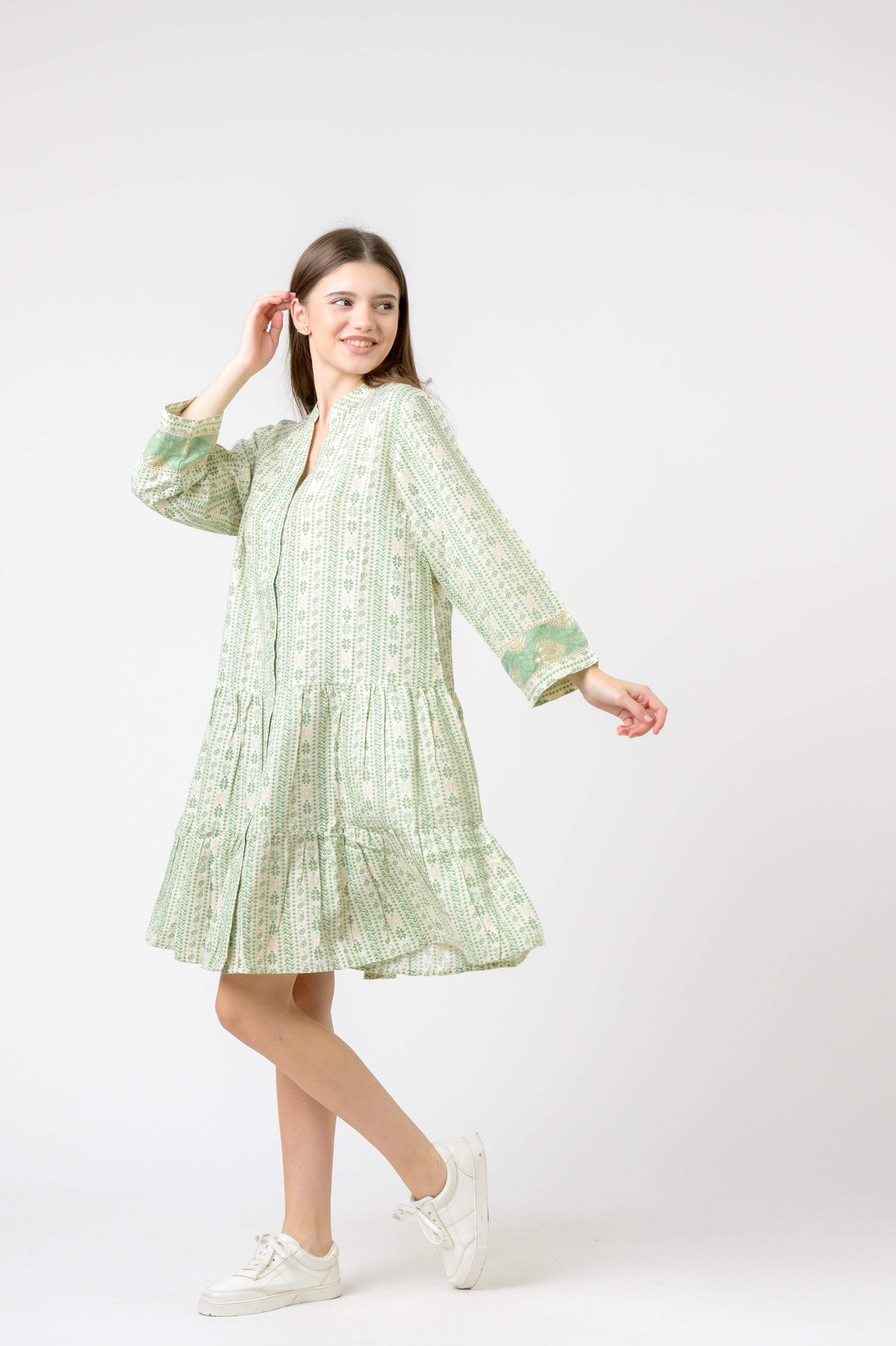 Rhea Josie Top Flower Print