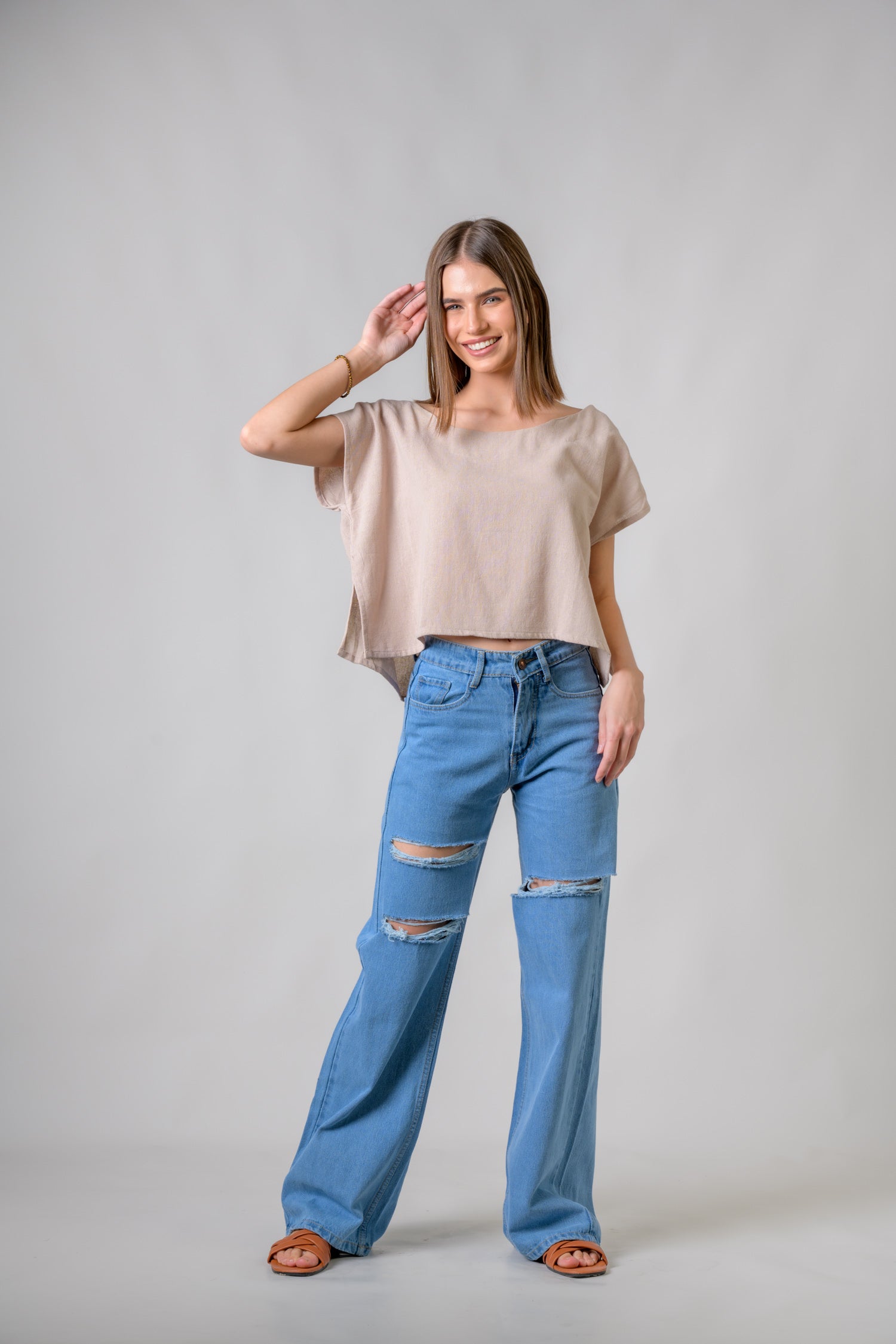 Rhea Comfy Short Sleeve Top Assorted / One Size