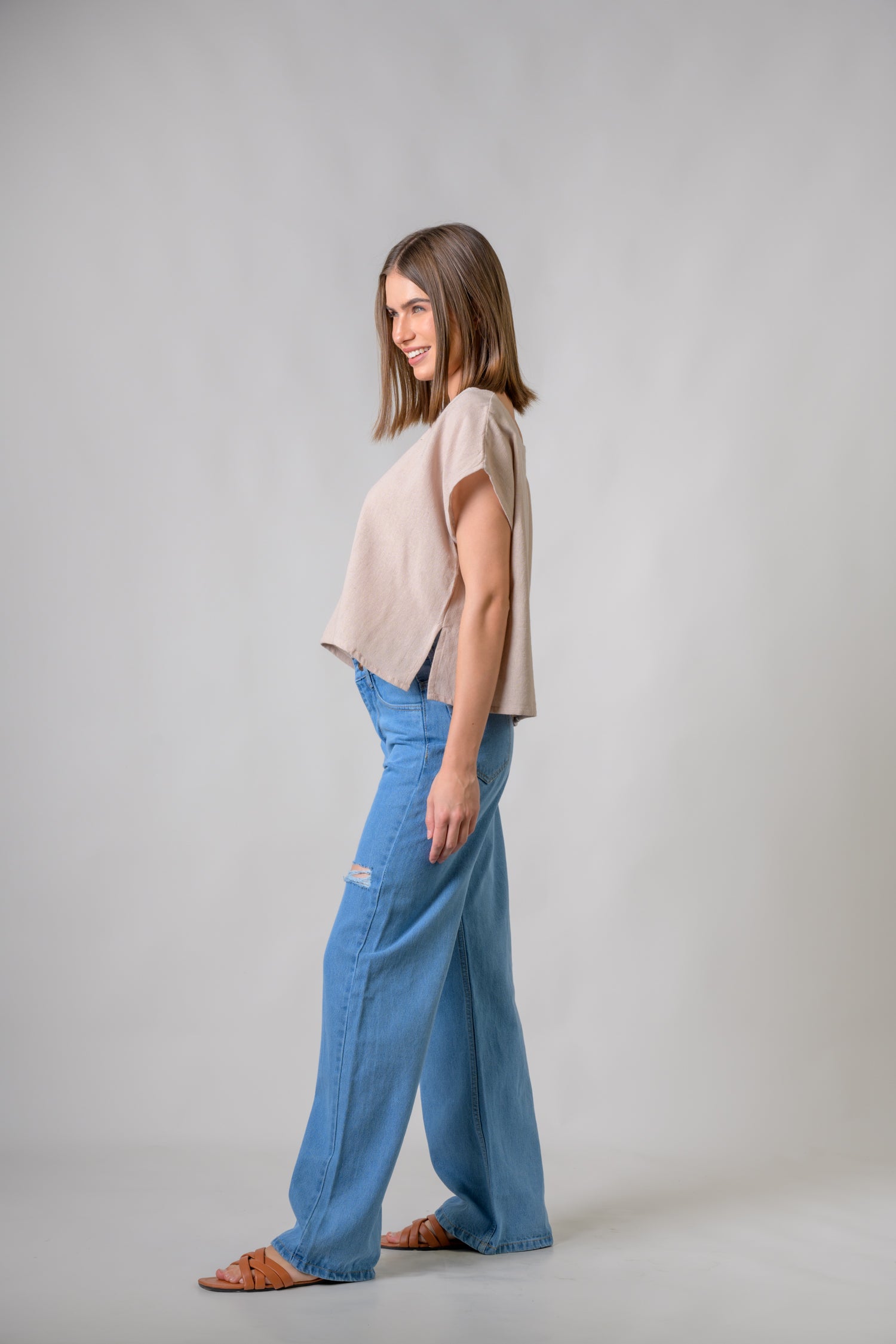 Rhea Comfy Short Sleeve Top Assorted / One Size