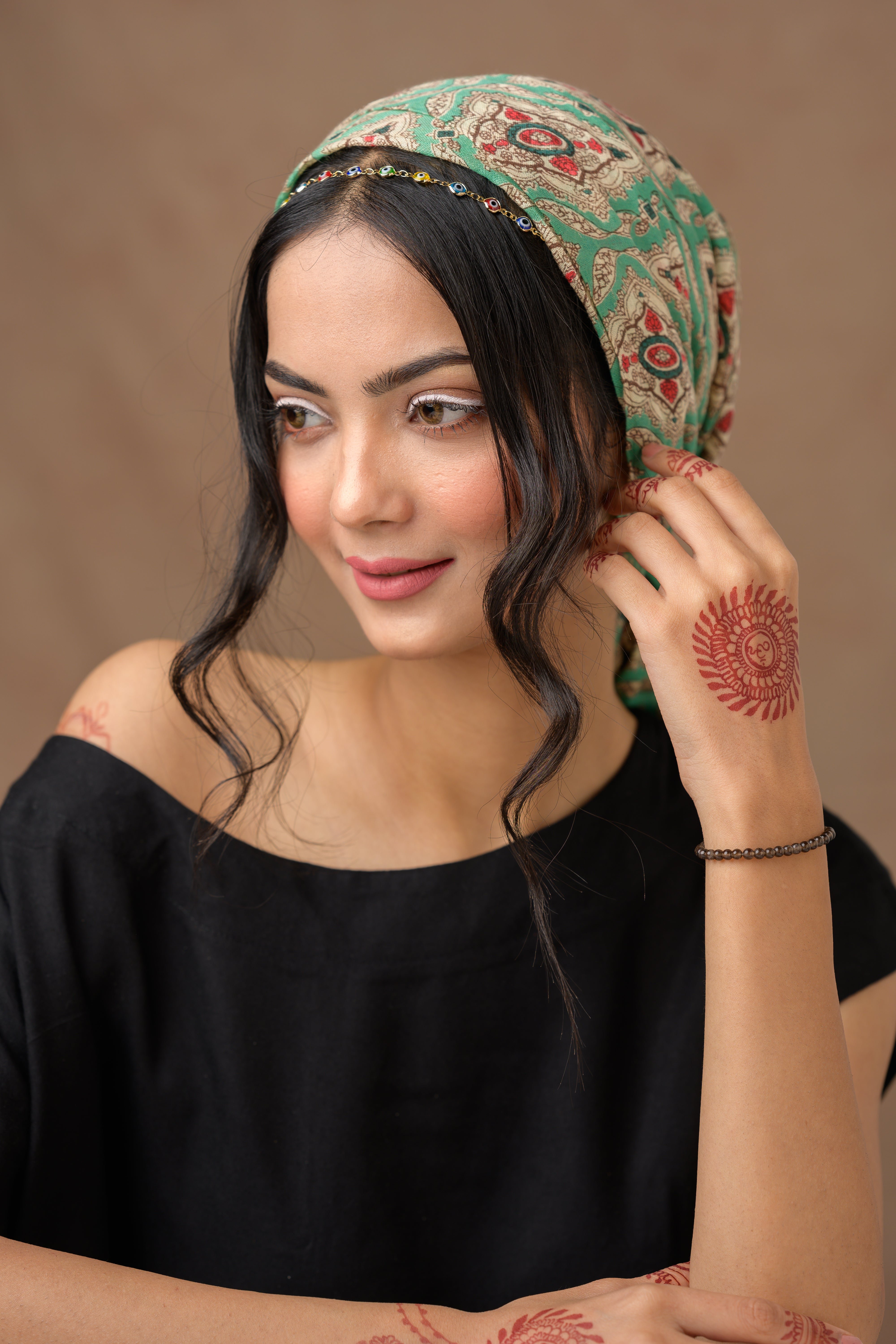 Smoky Quartz Bead Bracelet