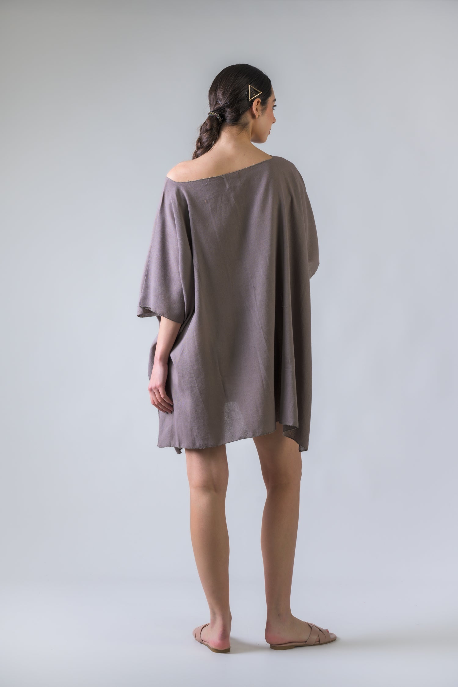 Rhea Solid Color Kaftan